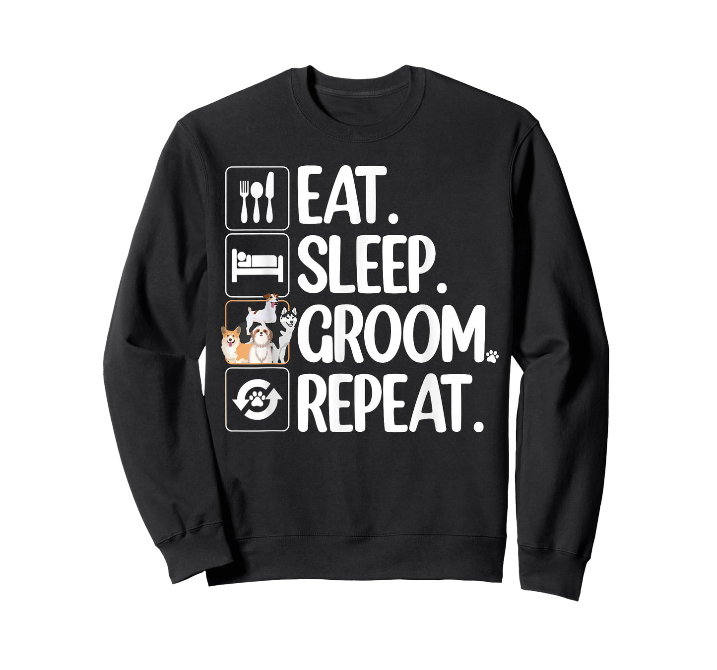 Funny Dog Groomer Art For Men Women Dog Grooming Pet Groomer T-Shirt