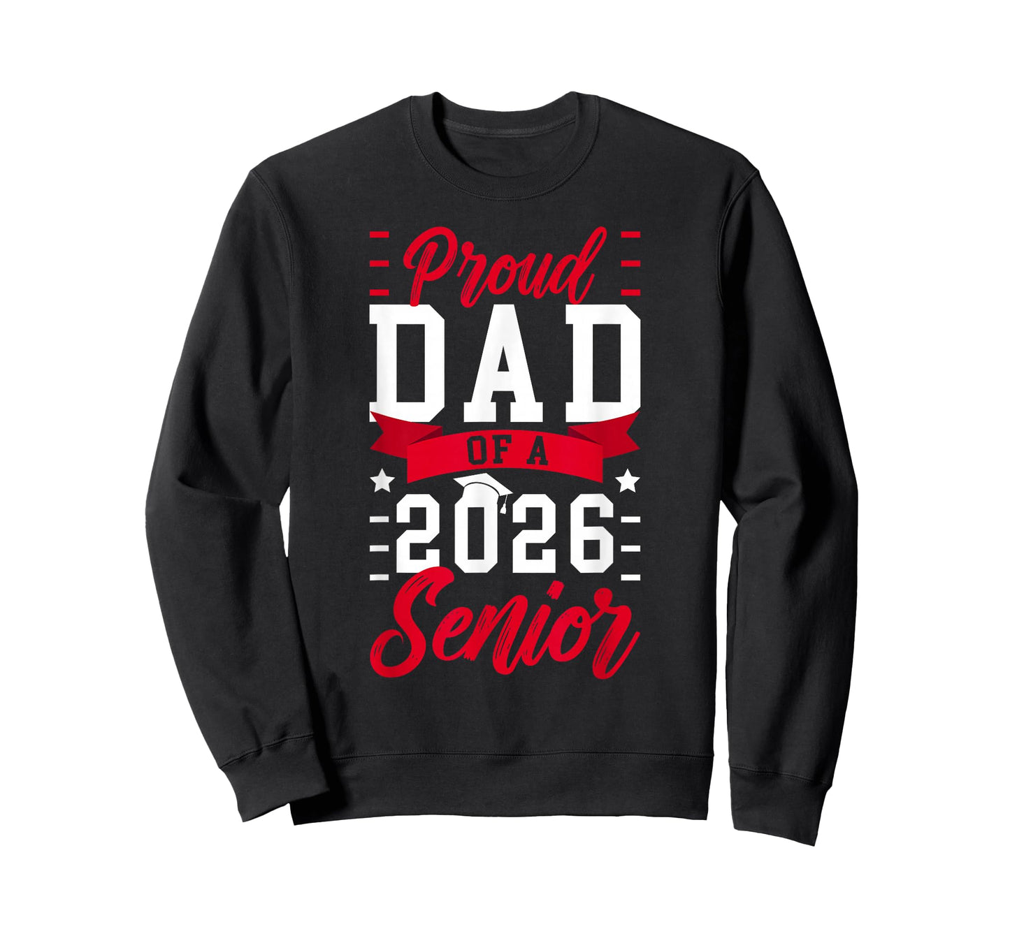 Proud Dad of A 2026 Senior Dad of A 2026 Graduate Father T-Shirt