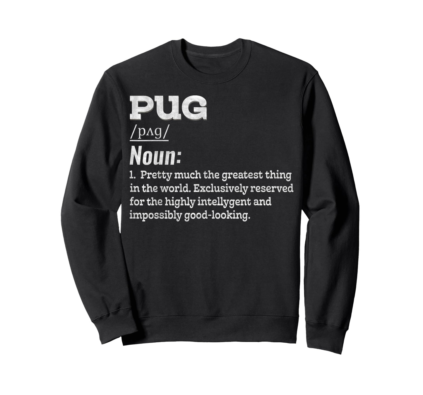Pug Dog Definition Funny Pug Dog Owner Lover T-Shirt
