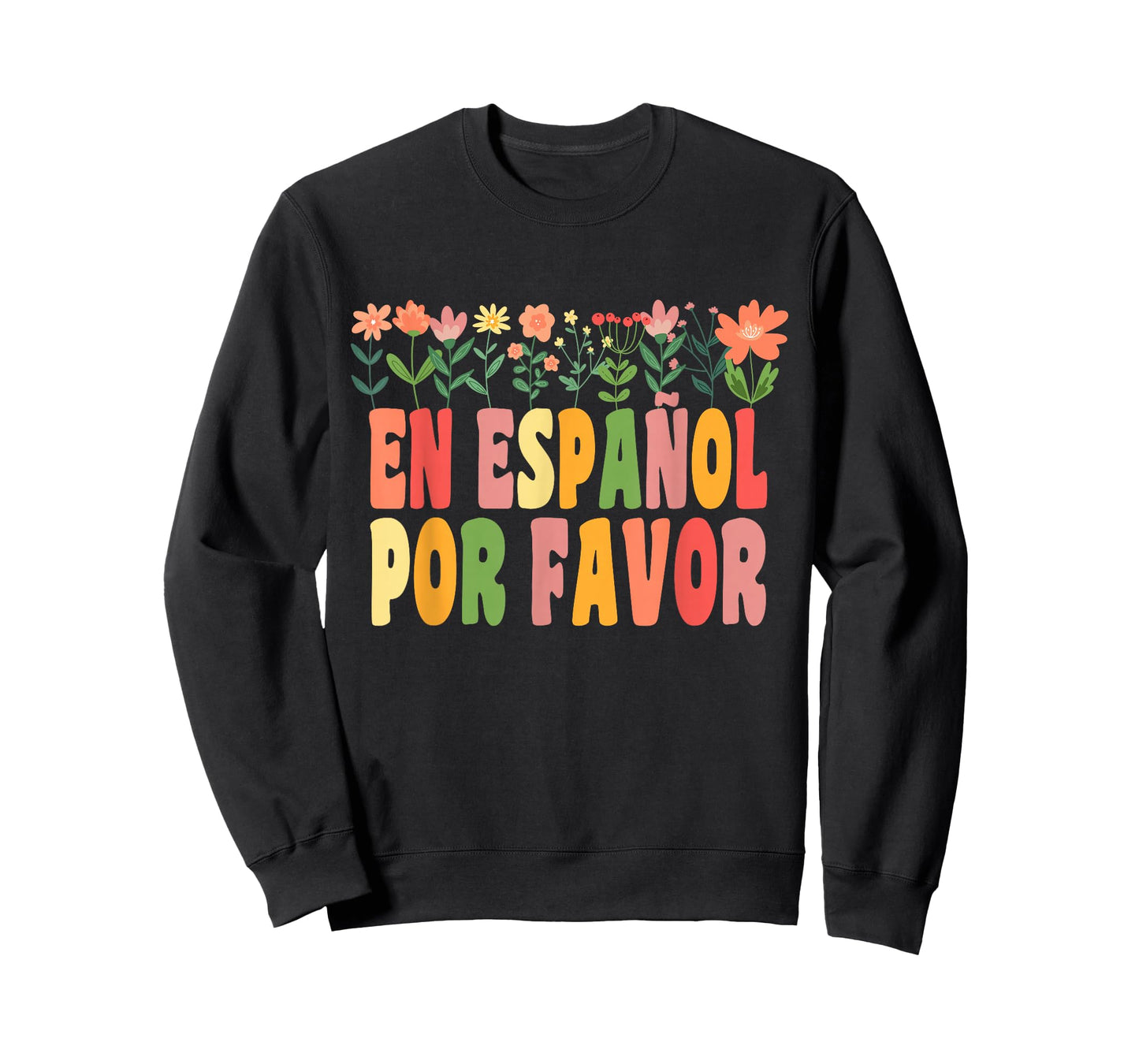 En Español Por Favor Spanish Teacher Funny Back To School T-Shirt