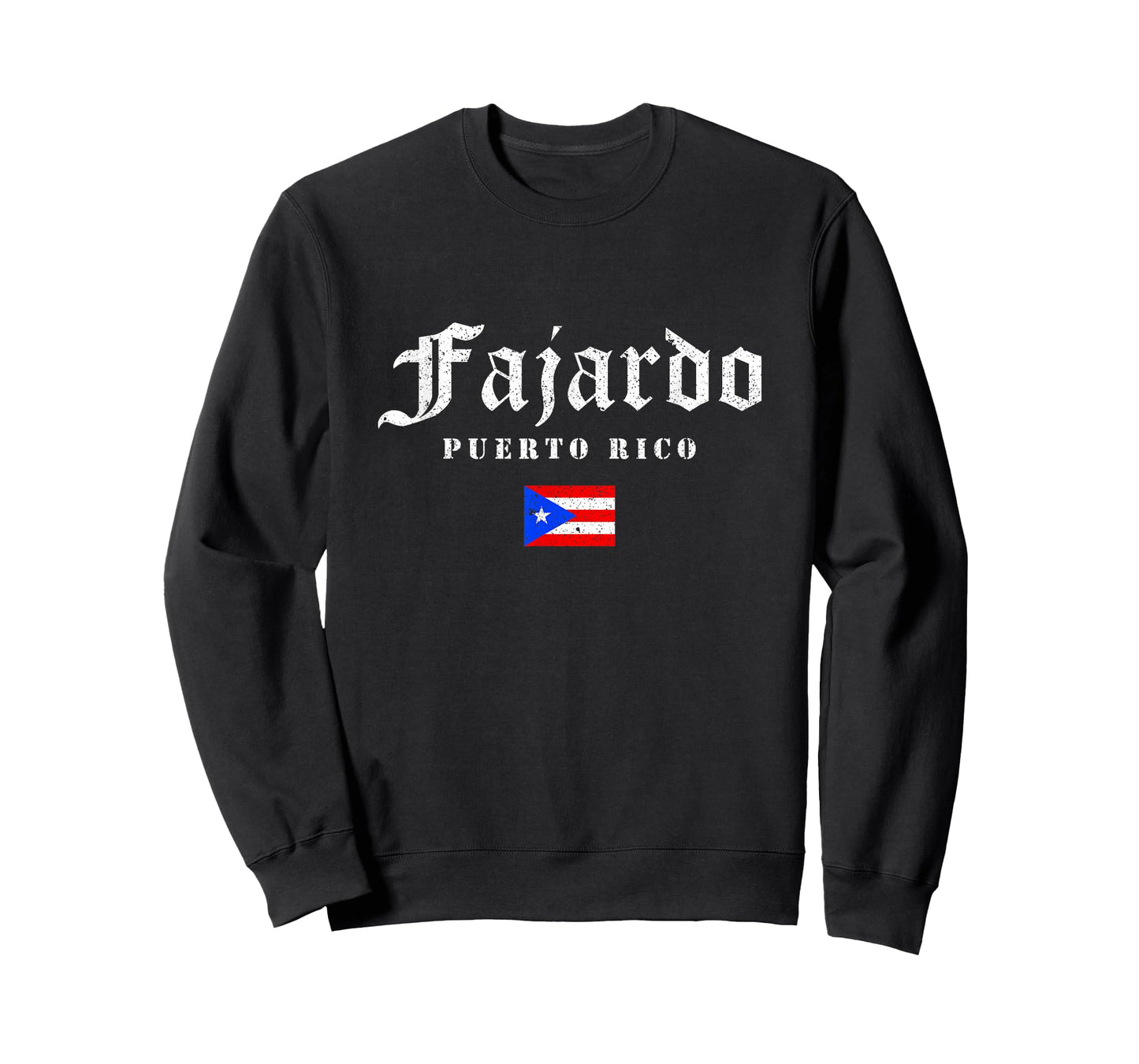 Vintage Fajardo Puerto Rico Flag Pride Home Root Travel T-Shirt