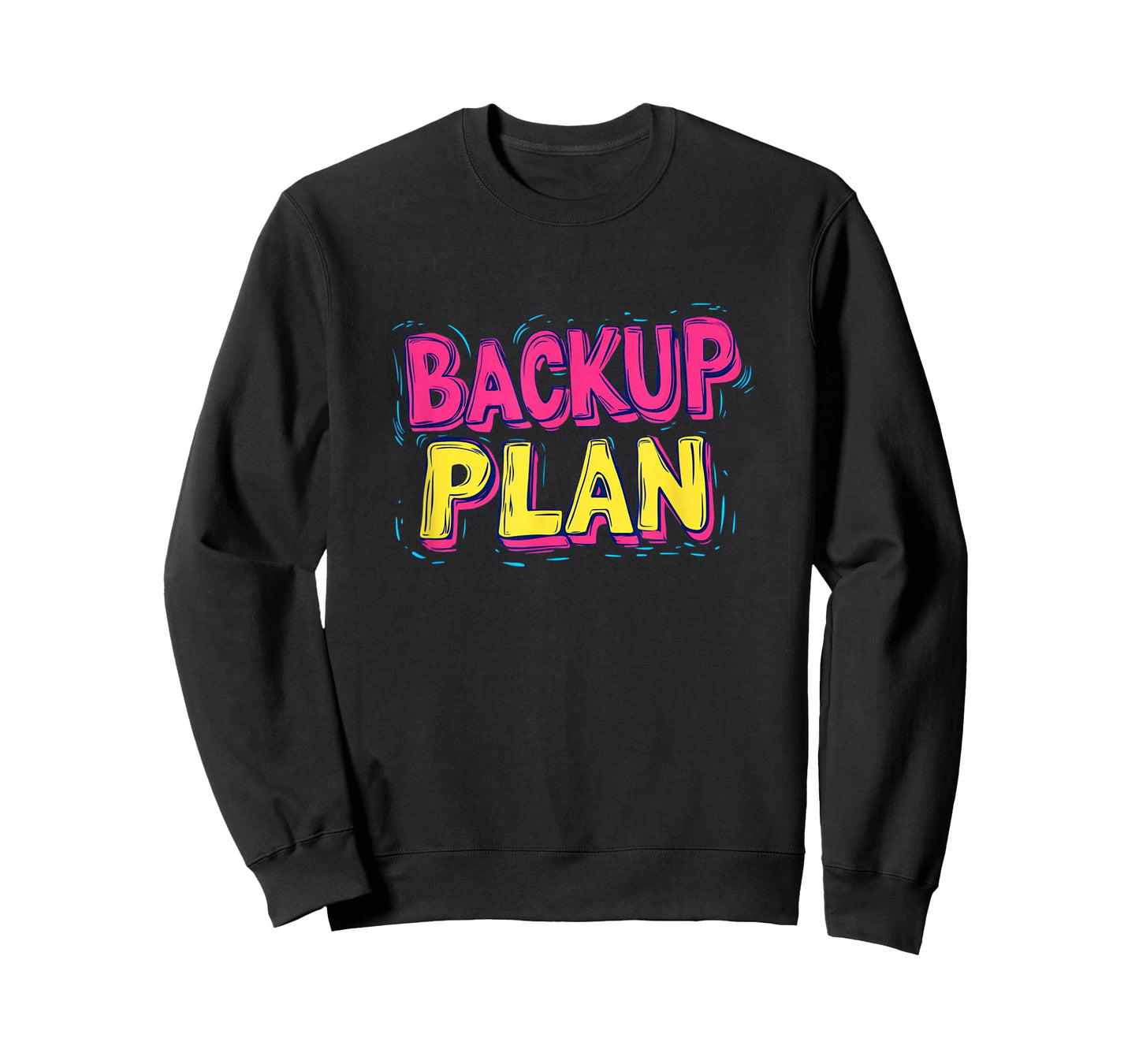 Nice Vibrant Backup Plan Costume for Boys and Girls T-Shirt