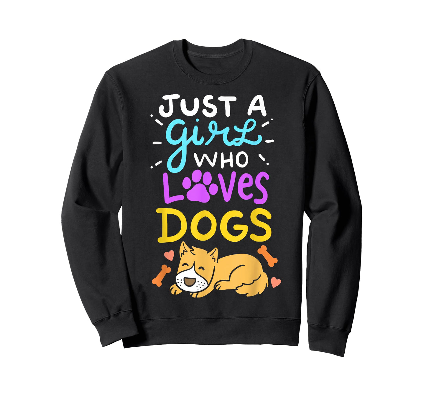 Just A Girl Who Loves Dogs T-Shirt
