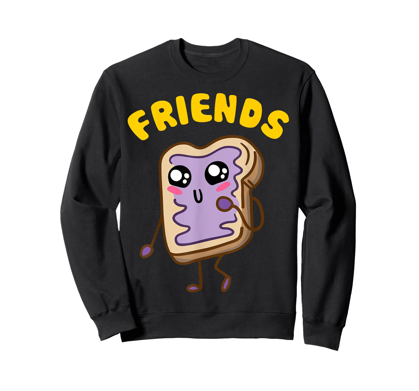 Kawaii Peanut Butter - Jelly - 2/2 BFF Best Friends Matching T-Shirt