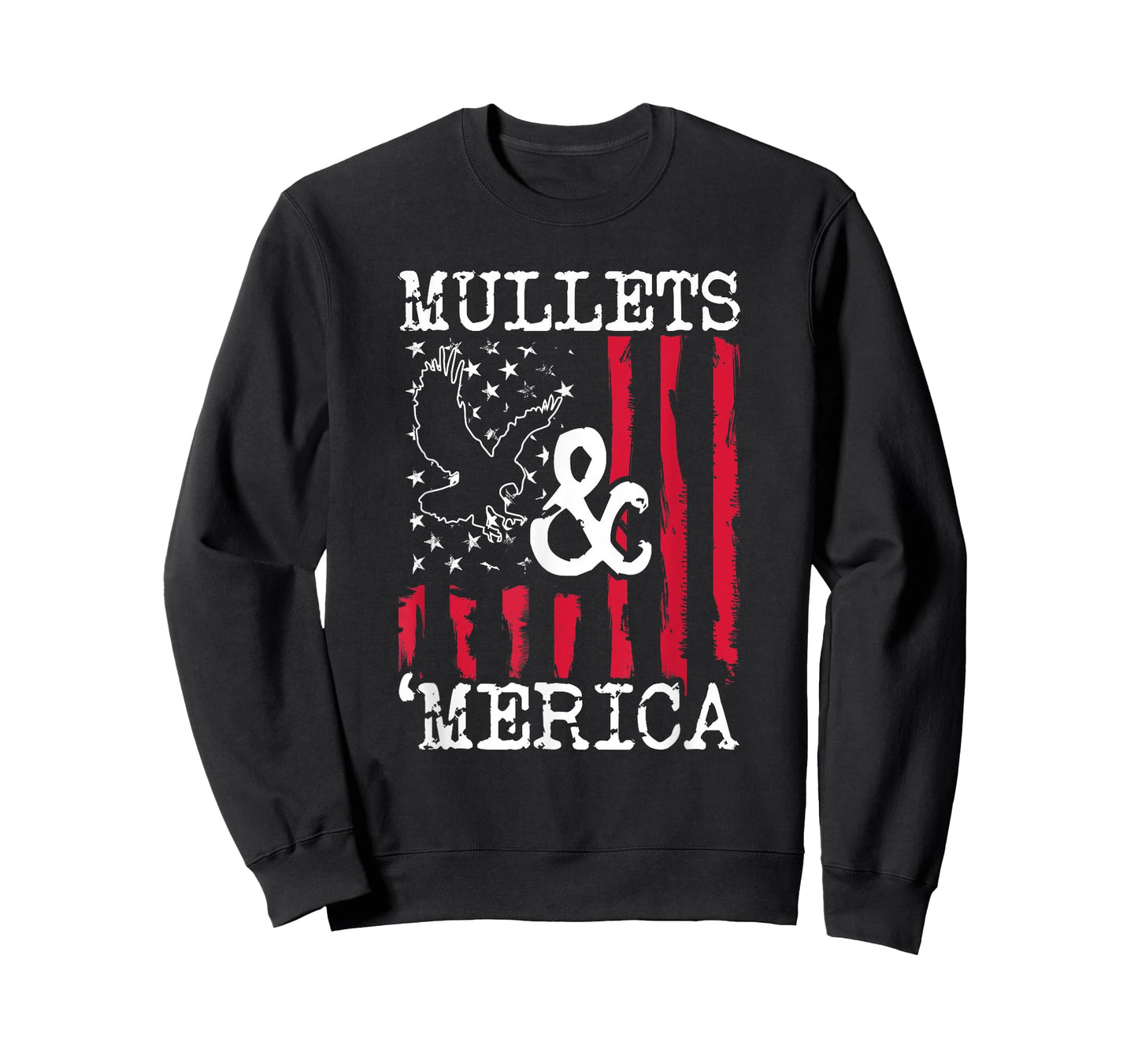 MULLET T SHIRT MULLETS AND MERICA SHIRT MEN GIFT T-Shirt