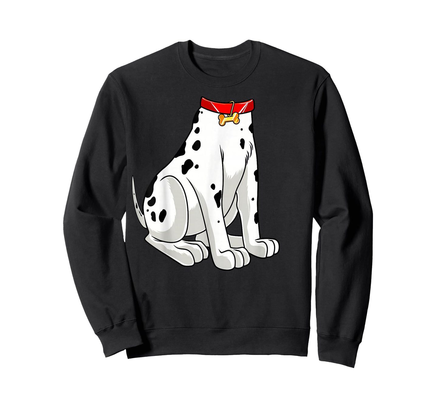 Dalmatian Costume Halloween Dog Print Men Women Kids T-Shirt Small