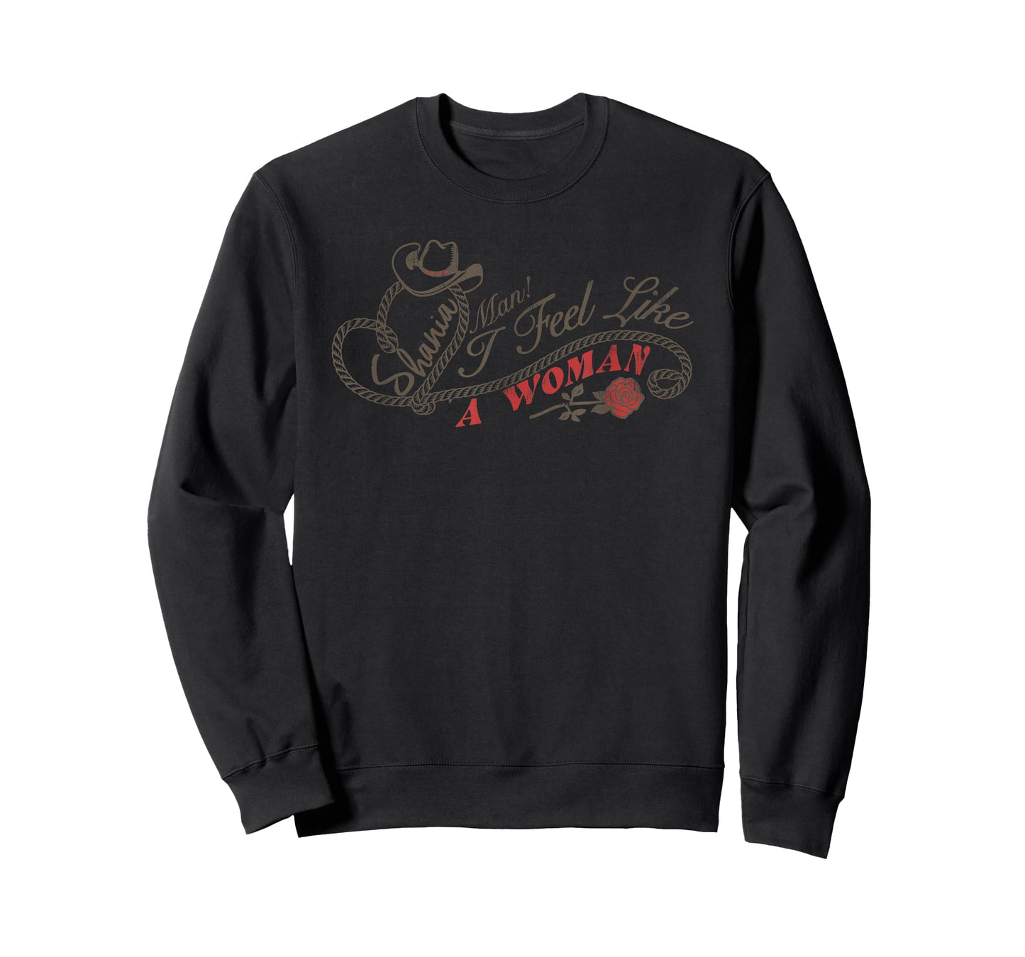 Official Shania Twain Man! I Feel Like A Woman! T-Shirt