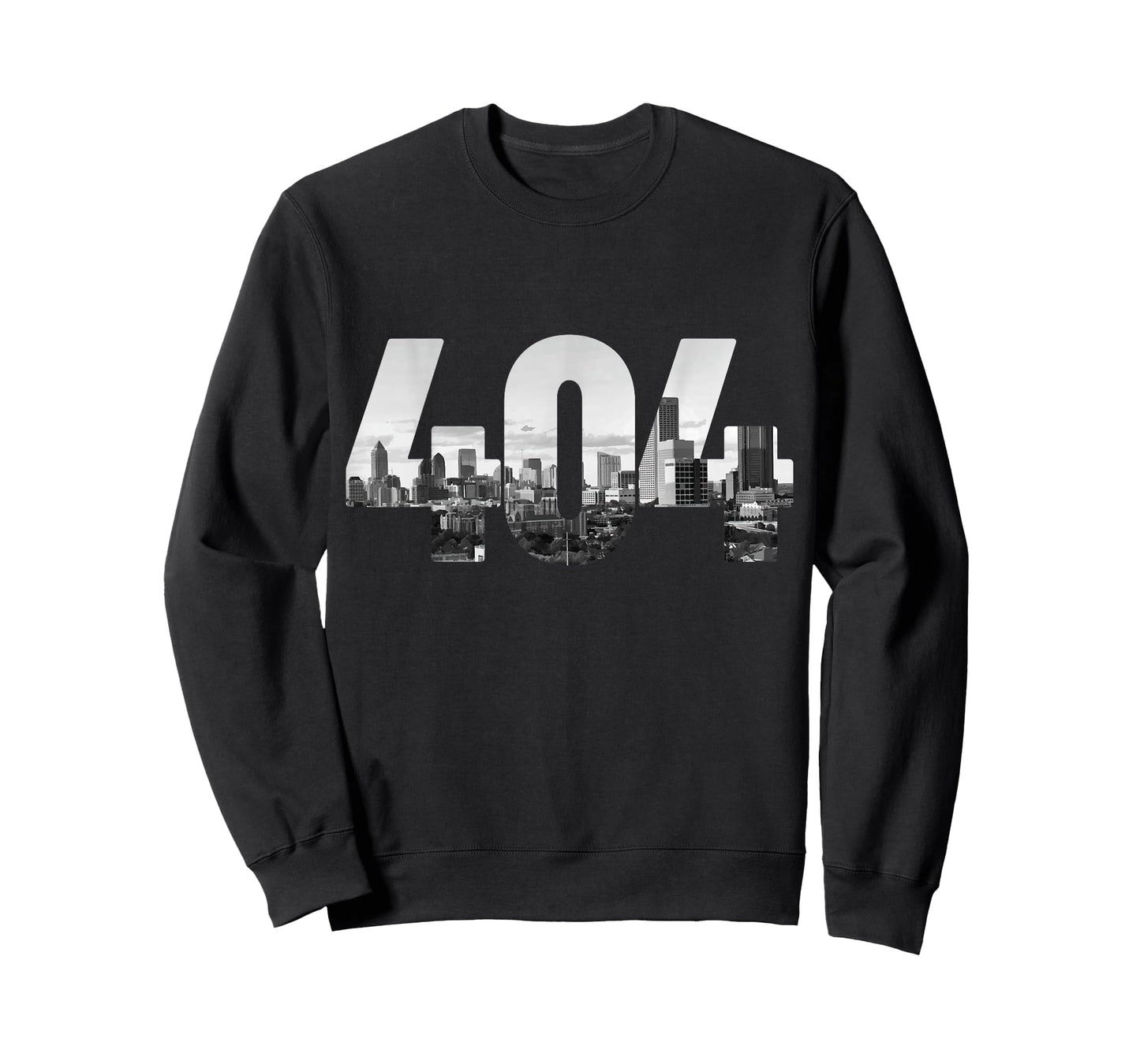 404 Atlanta Area Code Skyline ATL Georgia Vintage T-Shirt