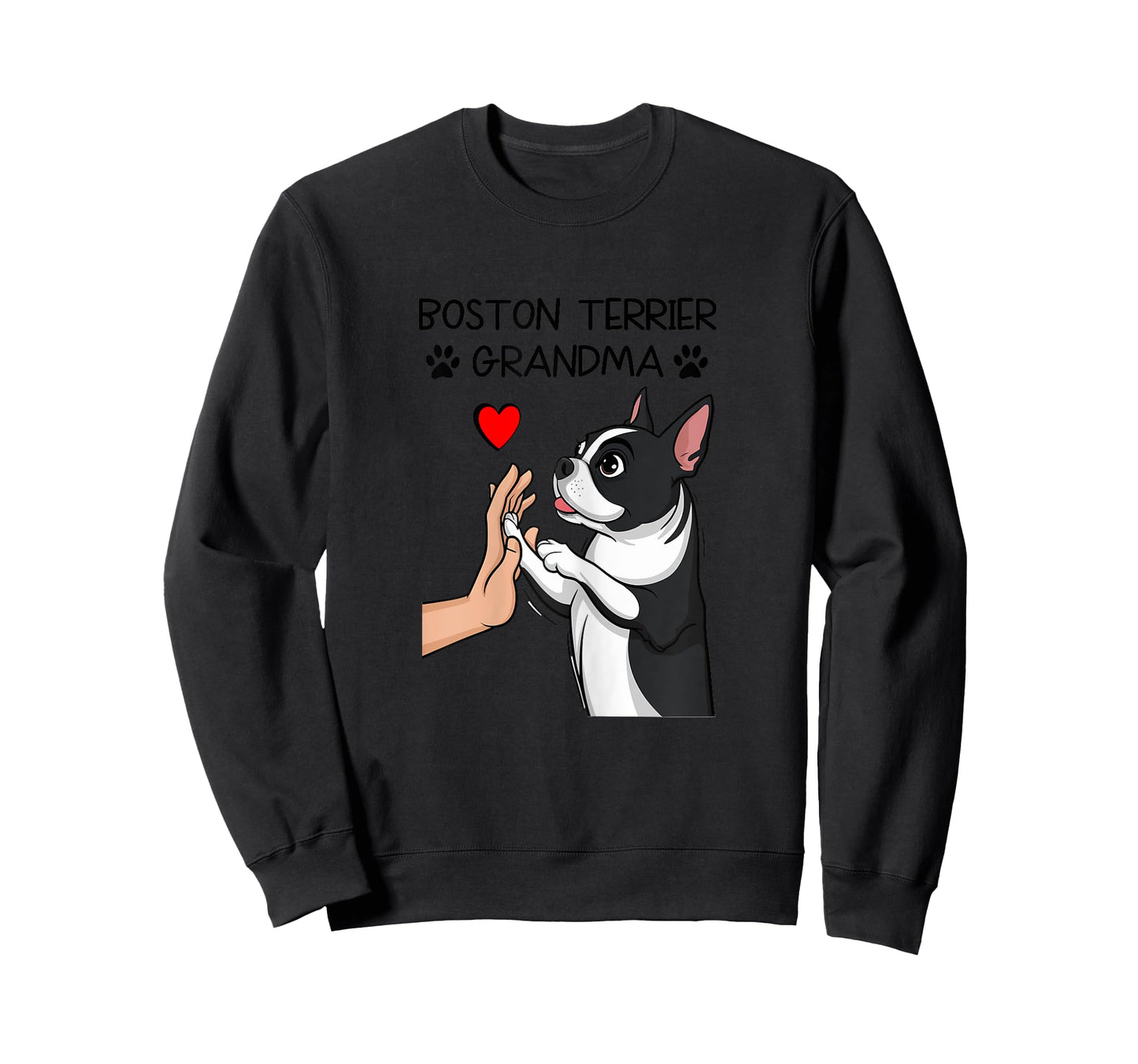 Boston Terrier Grandma Mother's Day Dog Mom T-Shirt