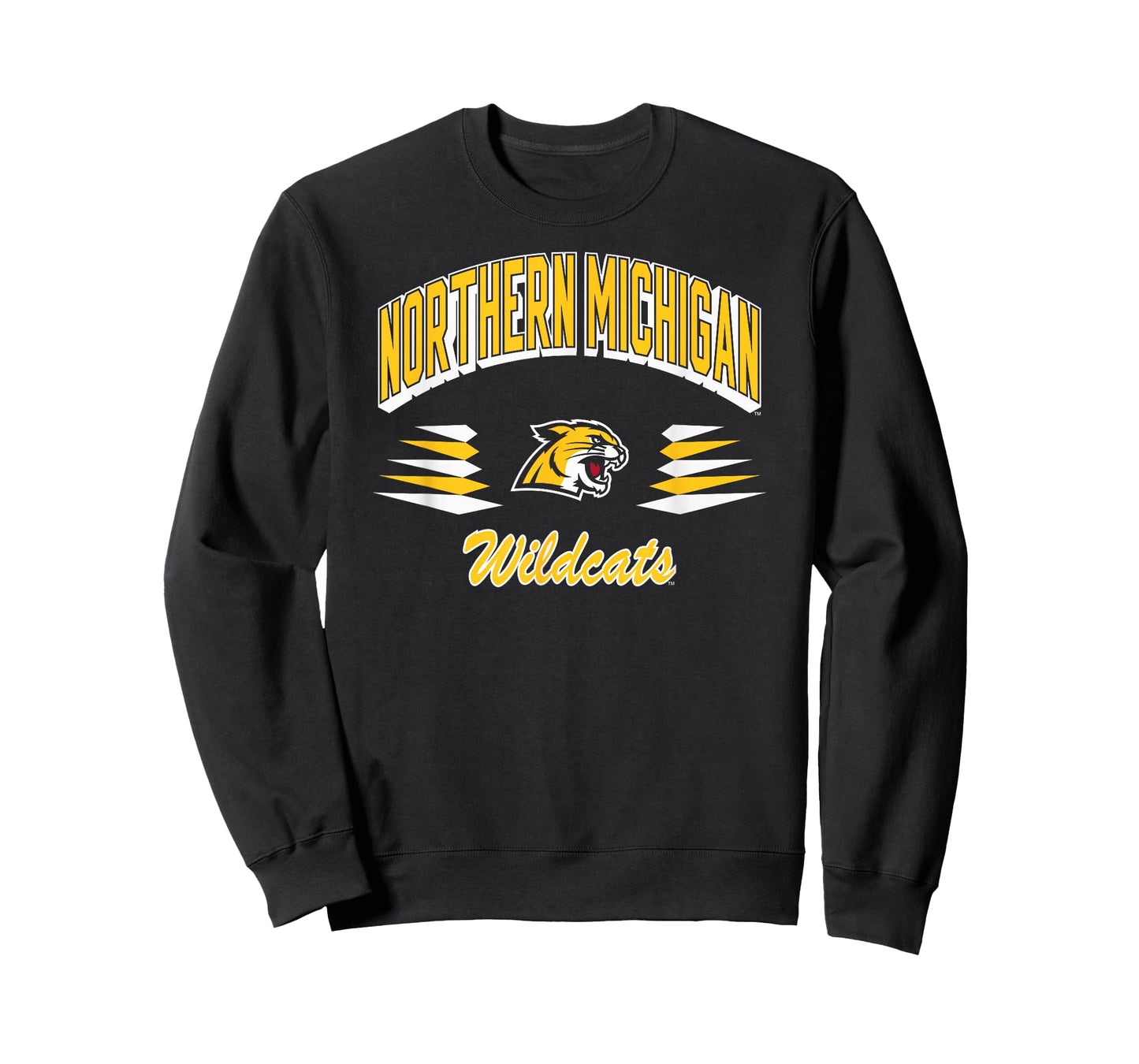 Northern Michigan Wildcats Retro Diamond Green T-Shirt