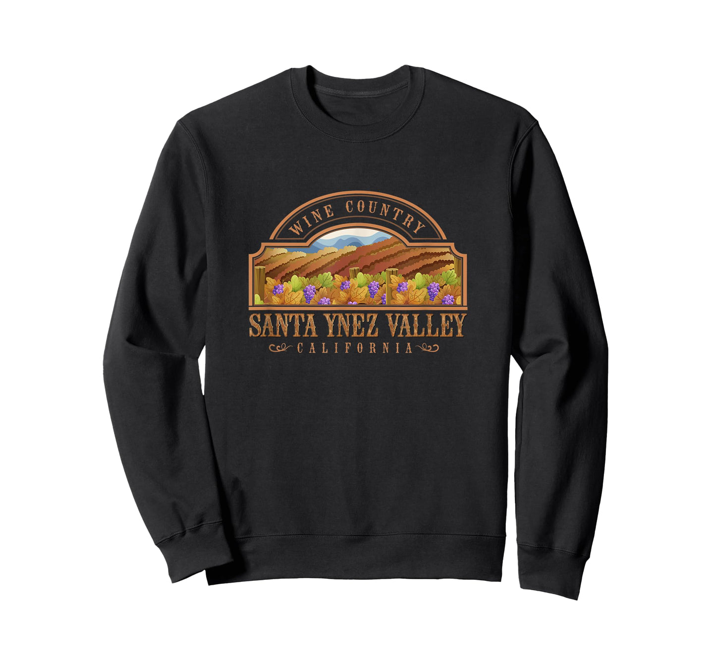 Santa Ynez Valley California Wine Country Wine Tasting T-Shirt