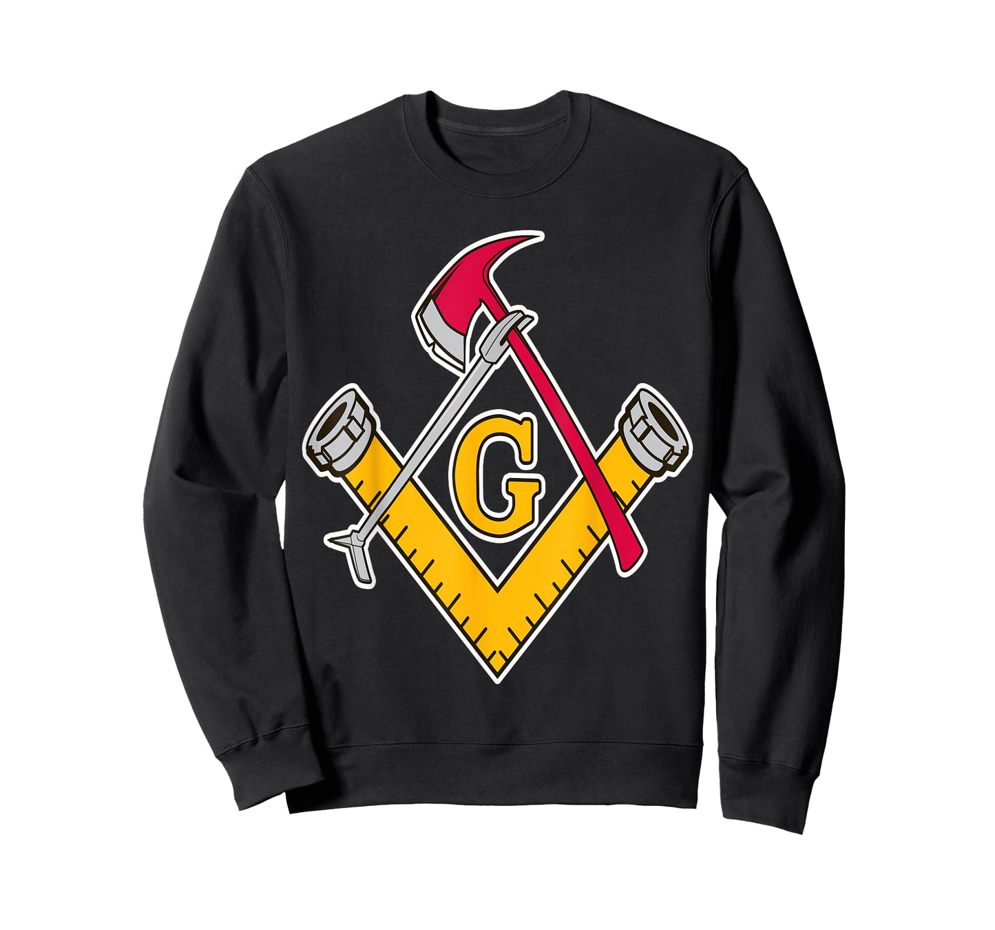 Masonic Firefighter Tools T-Shirt T-Shirt