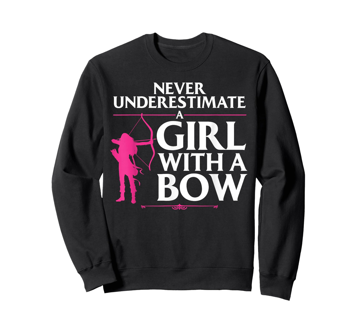 Funny Archery Design for Girls Women Bowhunter Shooting Fans T-Shirt