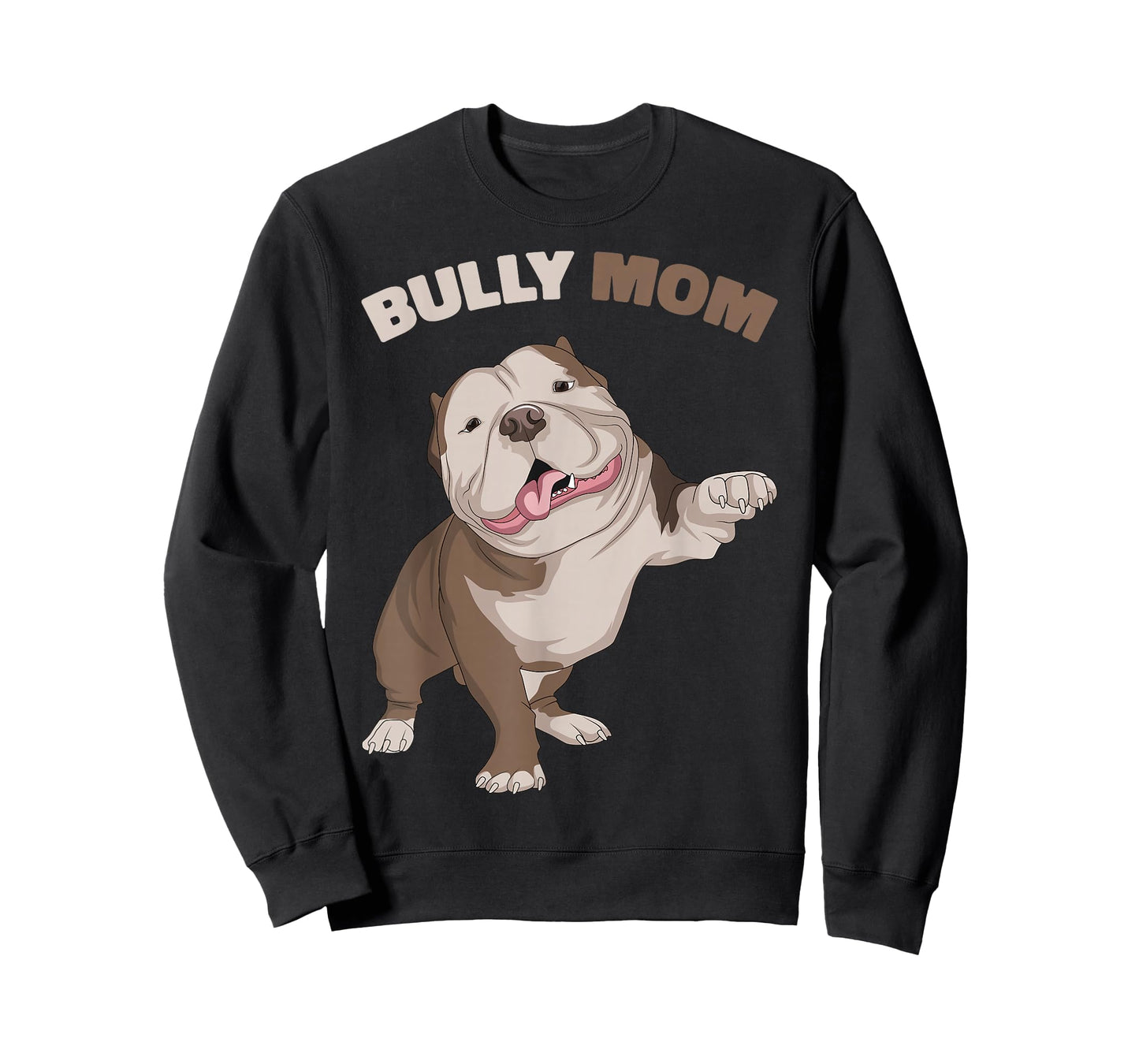 American Bully Mom Dog Mama Funny Women T-Shirt