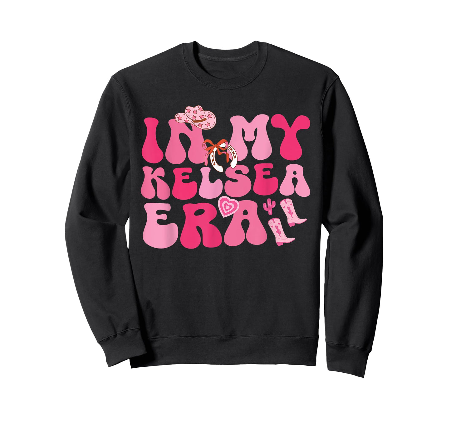 In My Kelsea Era Western Cowgirl Groovy For Girl Women T-Shirt