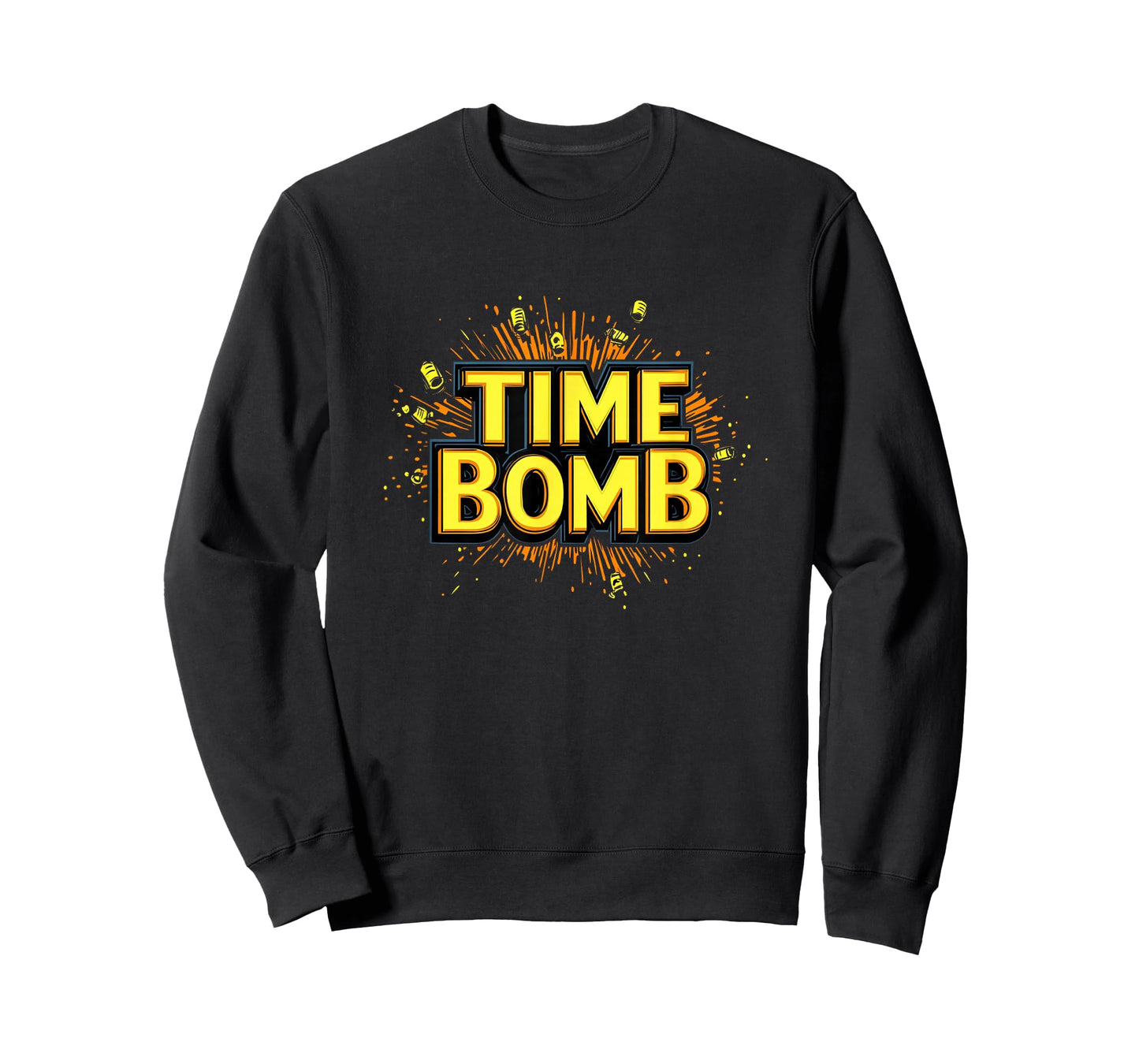 Vibrant Time Bomb Speech Emblem T-Shirt