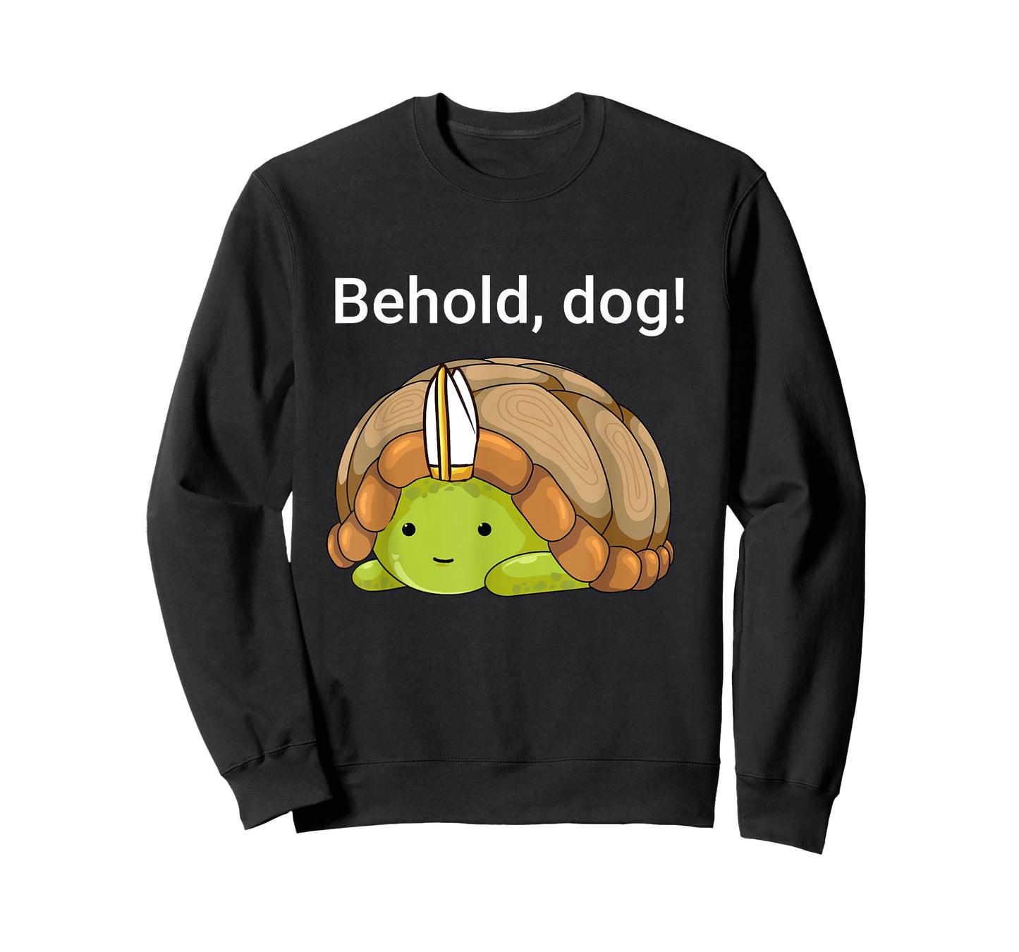 Behold Dog Funny Turtle Wearing A Priest Hat T-Shirt for Men Women Girls Kids