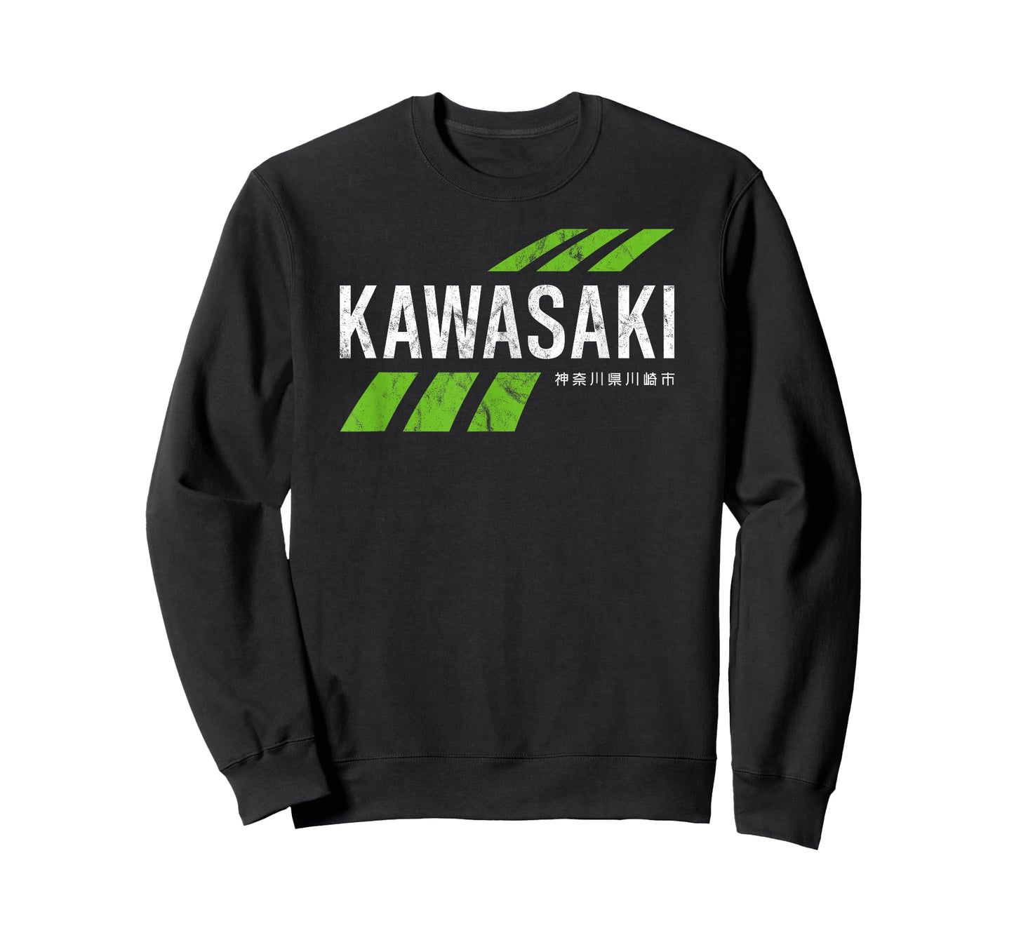 Retro Vintage KAWASAKI Green City for Men or Women T-Shirt