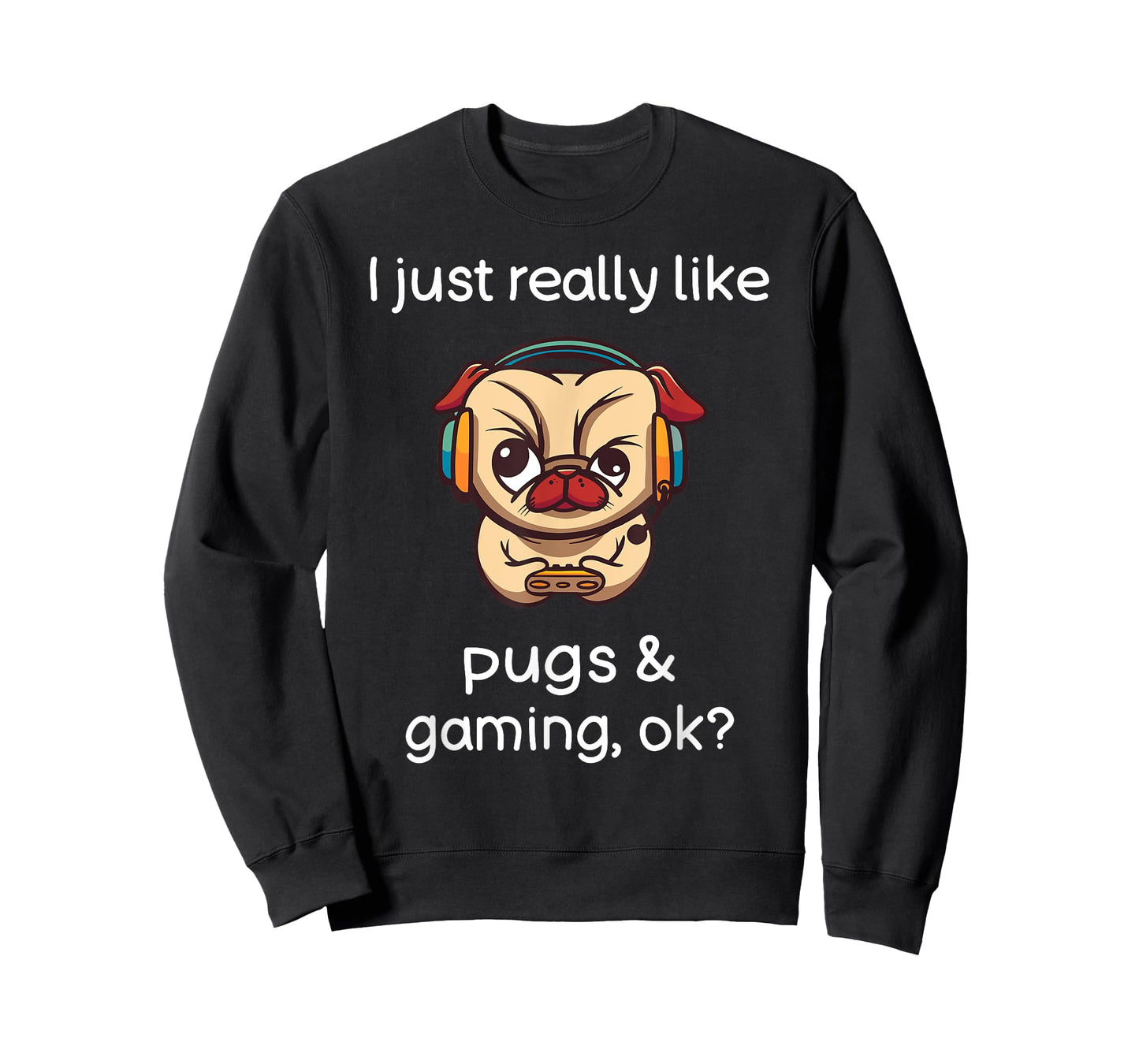 Gamer Shirt Funny Pug Lover Video Games Dog Pug Gaming T-Shirt