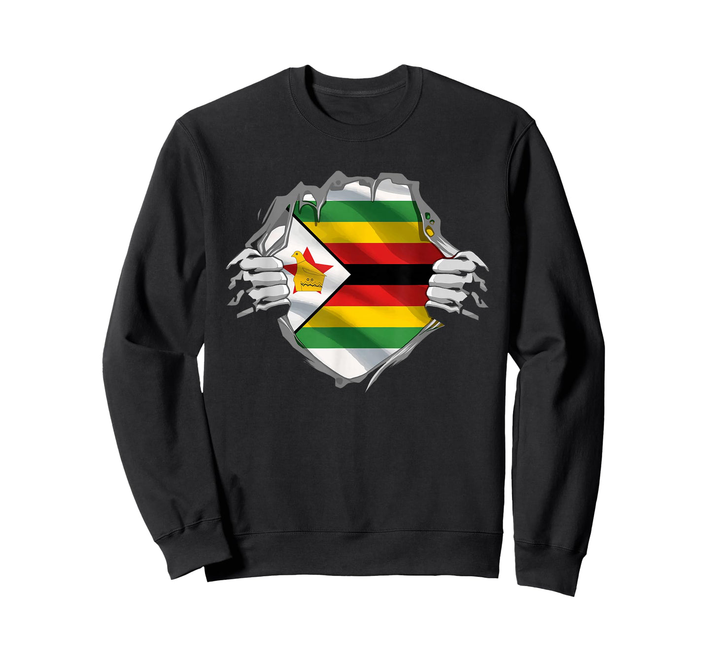 Zimbabwe Tshirt Super Zimbabwean Flag Zimbabwe Roots Citizen T-Shirt