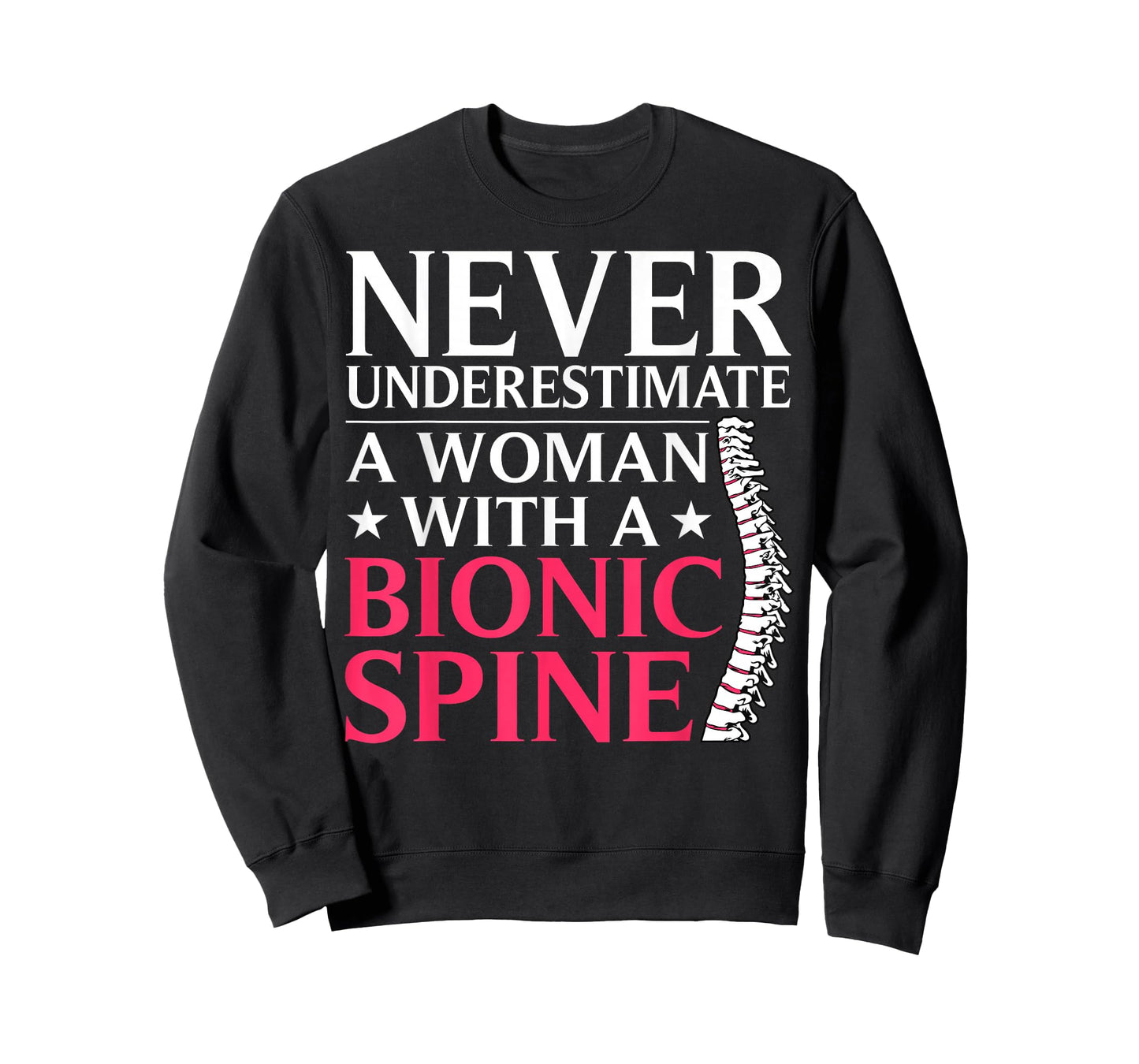 Spine Surgery Art for Women Mom Post Spine Surgery Recovery T-Shirt