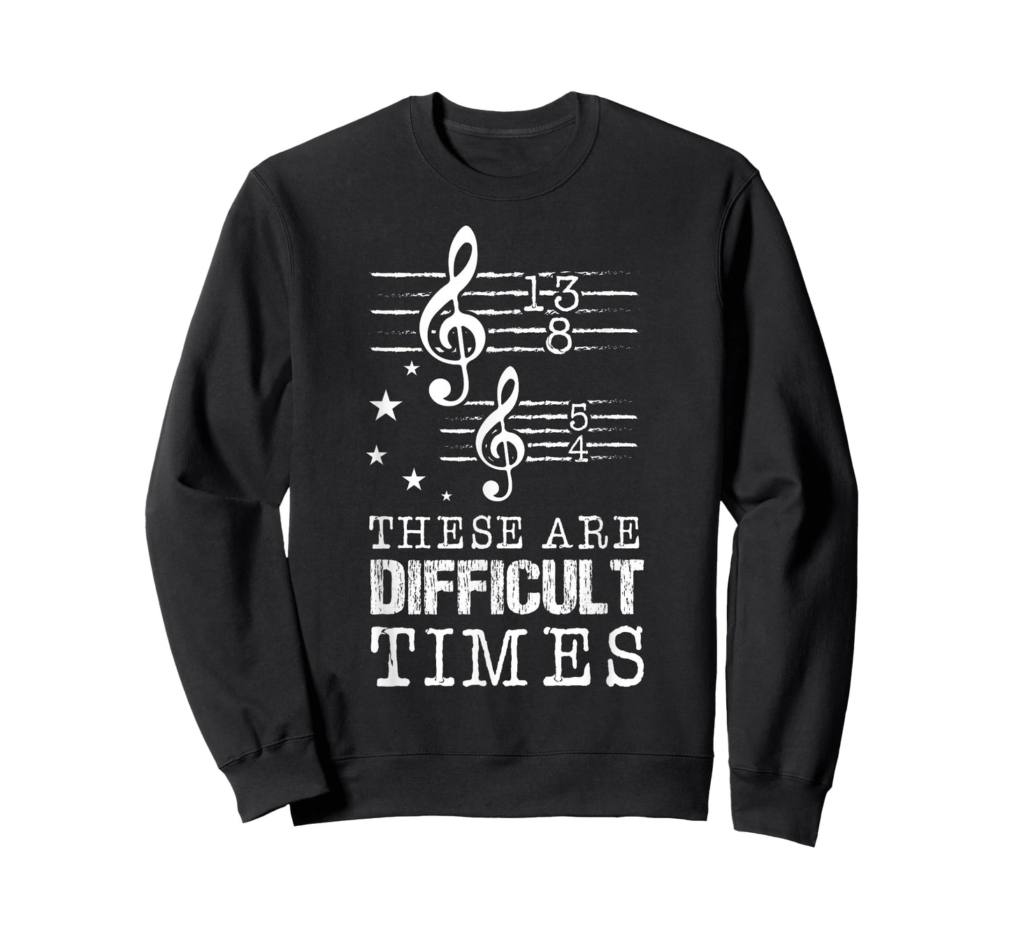 These Are Difficult Times Musical Page Note Opera Orchestra T-Shirt