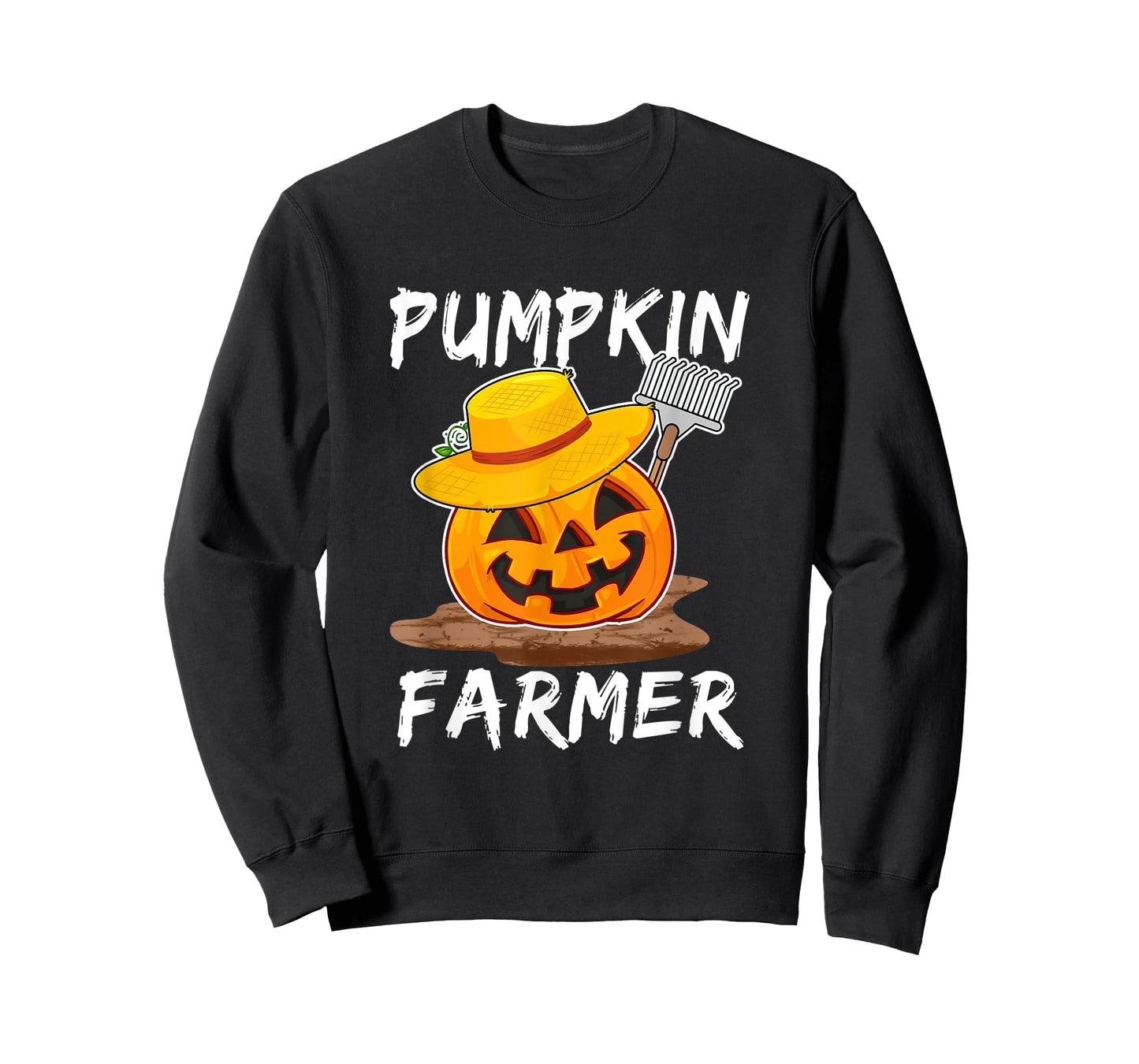 Pumpkin Farmer Funny Family Matching Halloween Costume T-Shirt