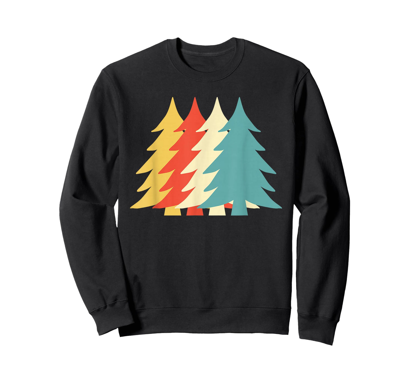 Vintage Christmas Tree Classic Retro Holiday Vibes Pinetree T-Shirt