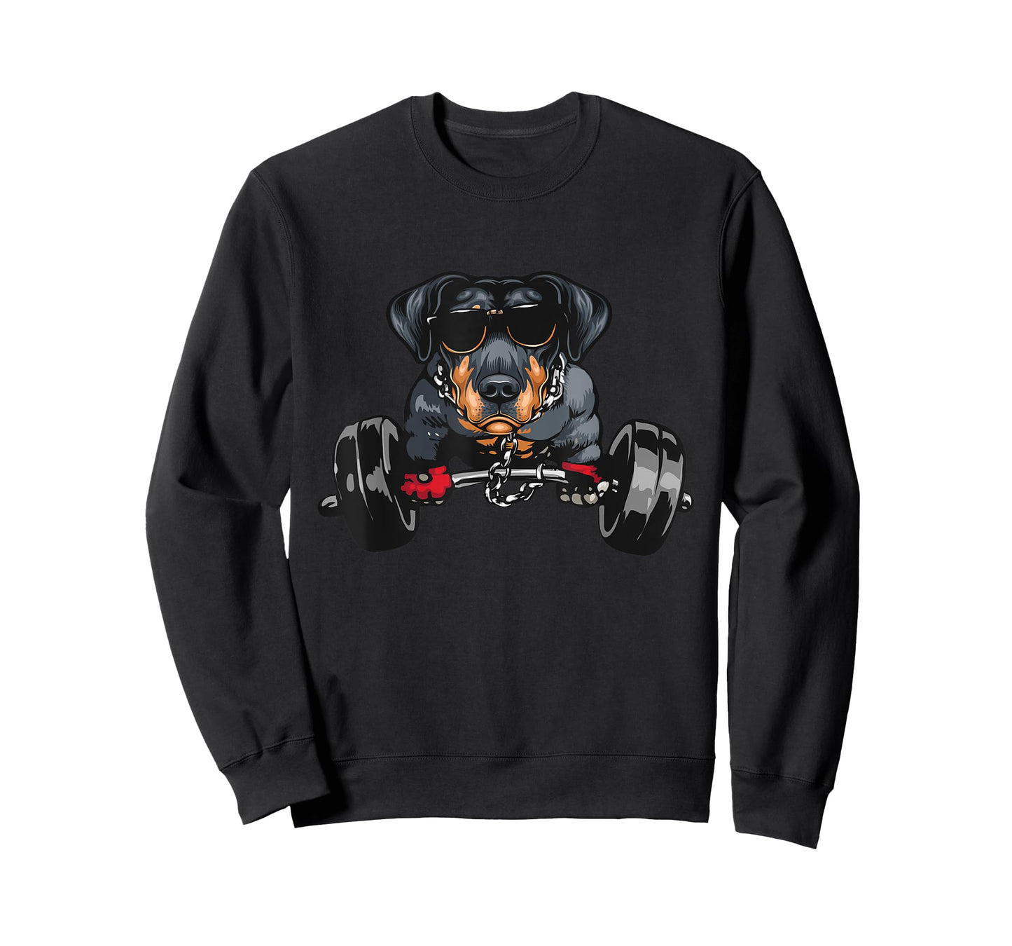 Weightlifter Doberman - Weightlifting Canine Dog Lover T-Shirt