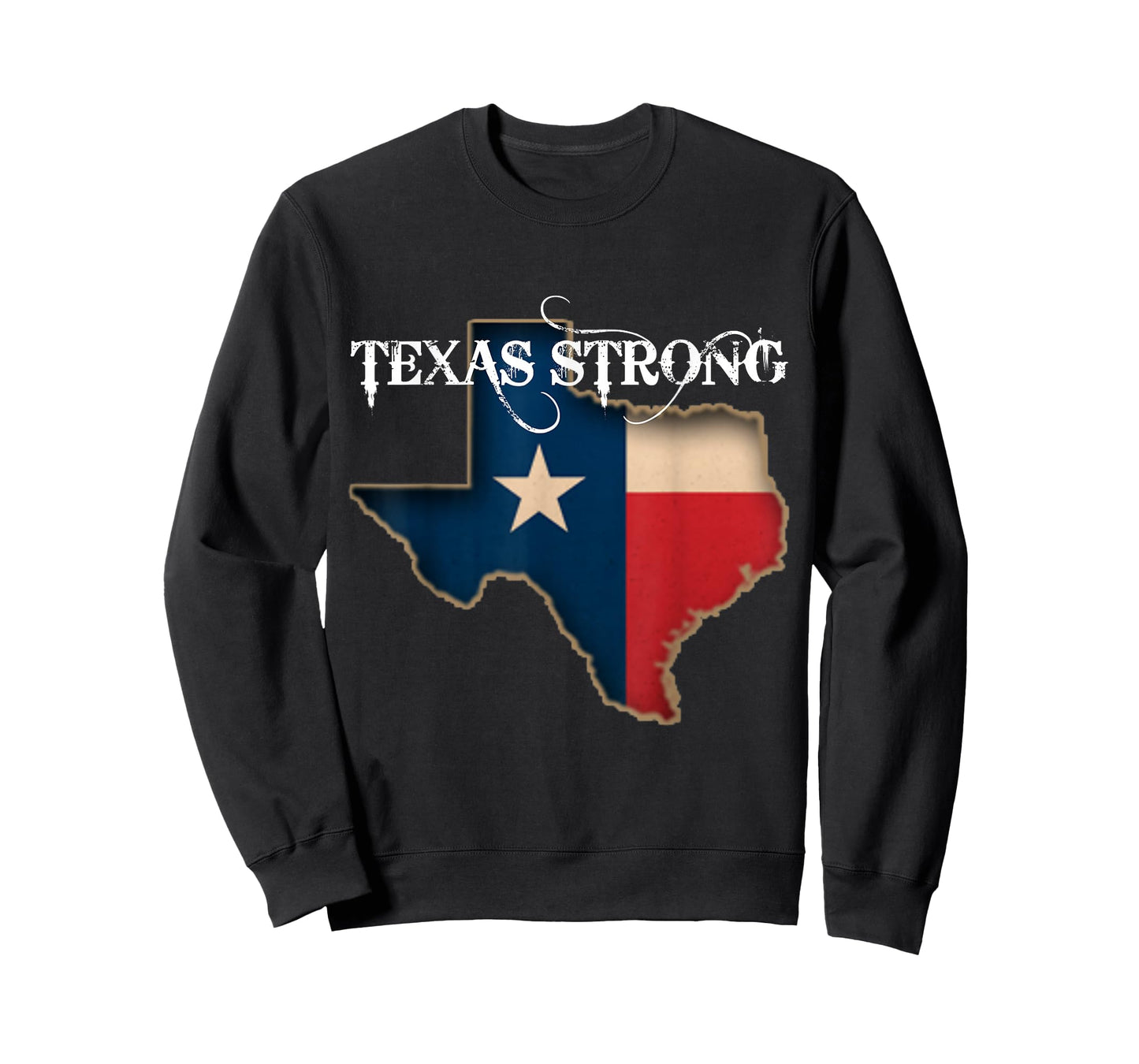 Texas Strong Shirt Women Men Kids Distressed State Flag Love T-Shirt