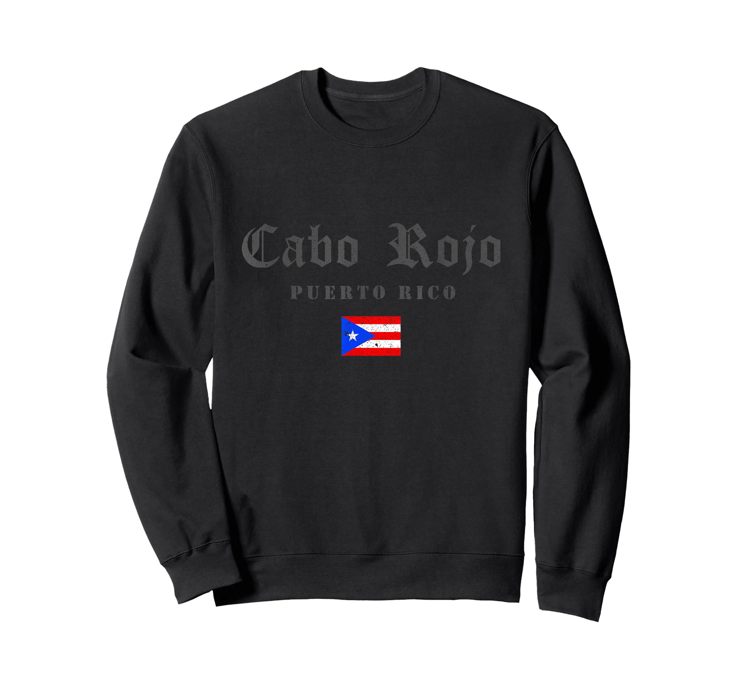 Vintage Cabo Rojo Puerto Rico Flag Pride Home Root Travel T-Shirt