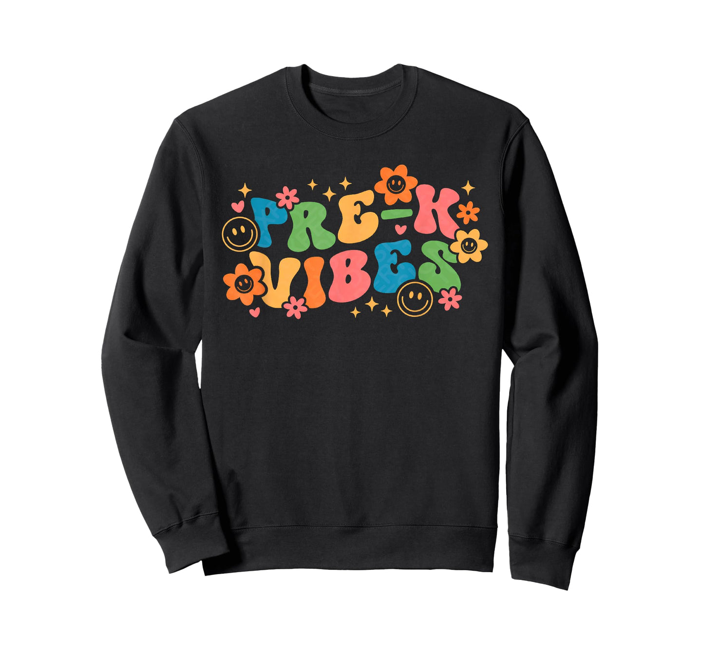 Retro Groovy Shirt Pre-k Vibes School Teacher Student Prek T-Shirt