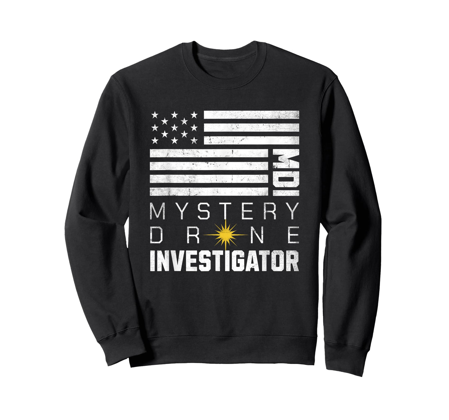Mystery Drone Investigator NJ Drones T-Shirt