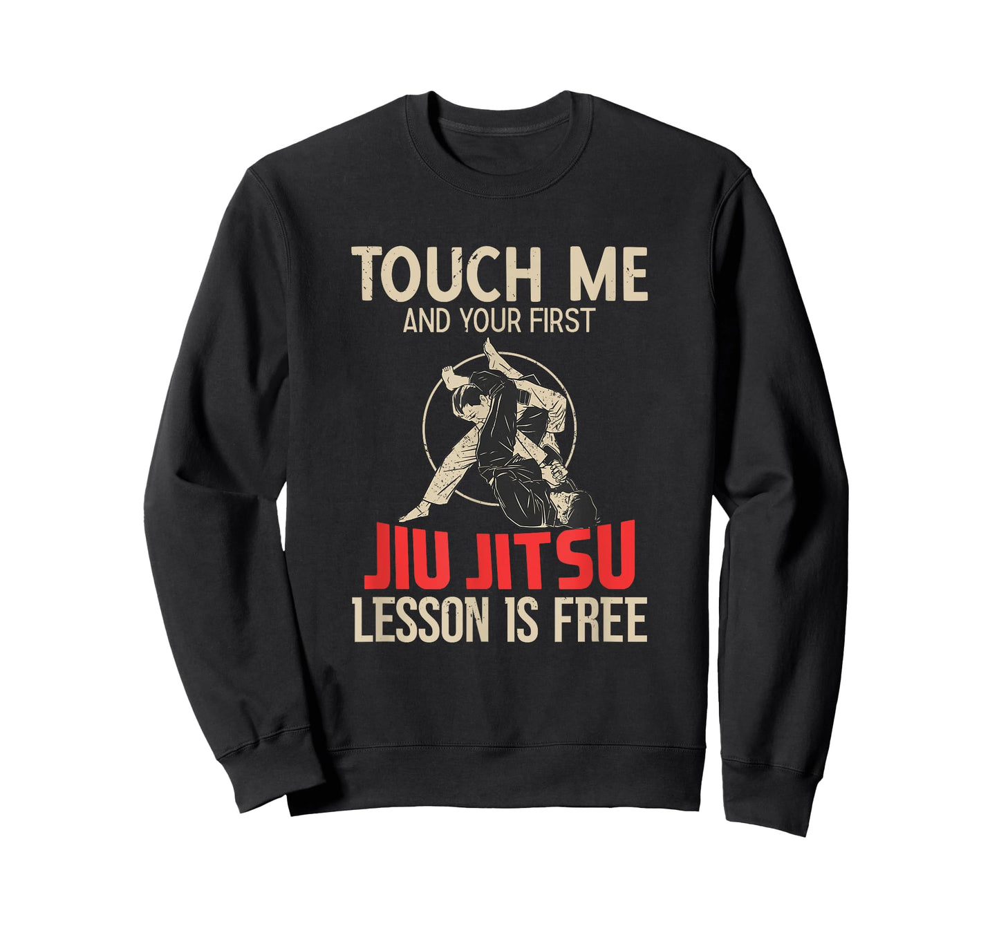 Jiu-Jitsu Martial Arts Clothes Jiu-Jitsu Sayings T-Shirt - Unisex-Adults, Black, Small, Short Sleeve, T-Shirt