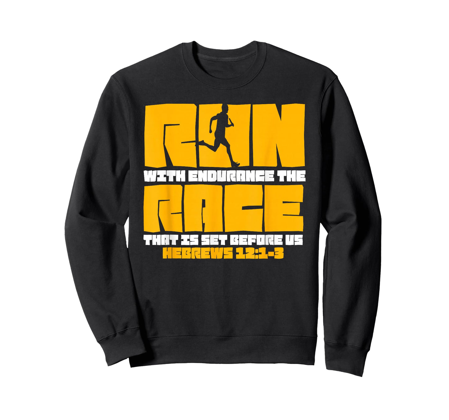 Run With Endurance the Race Set Before Us Running T-Shirt