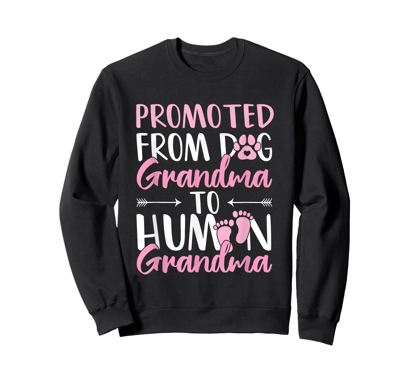 Promoted from Dog Grandma to Human Grandma to be T-Shirt