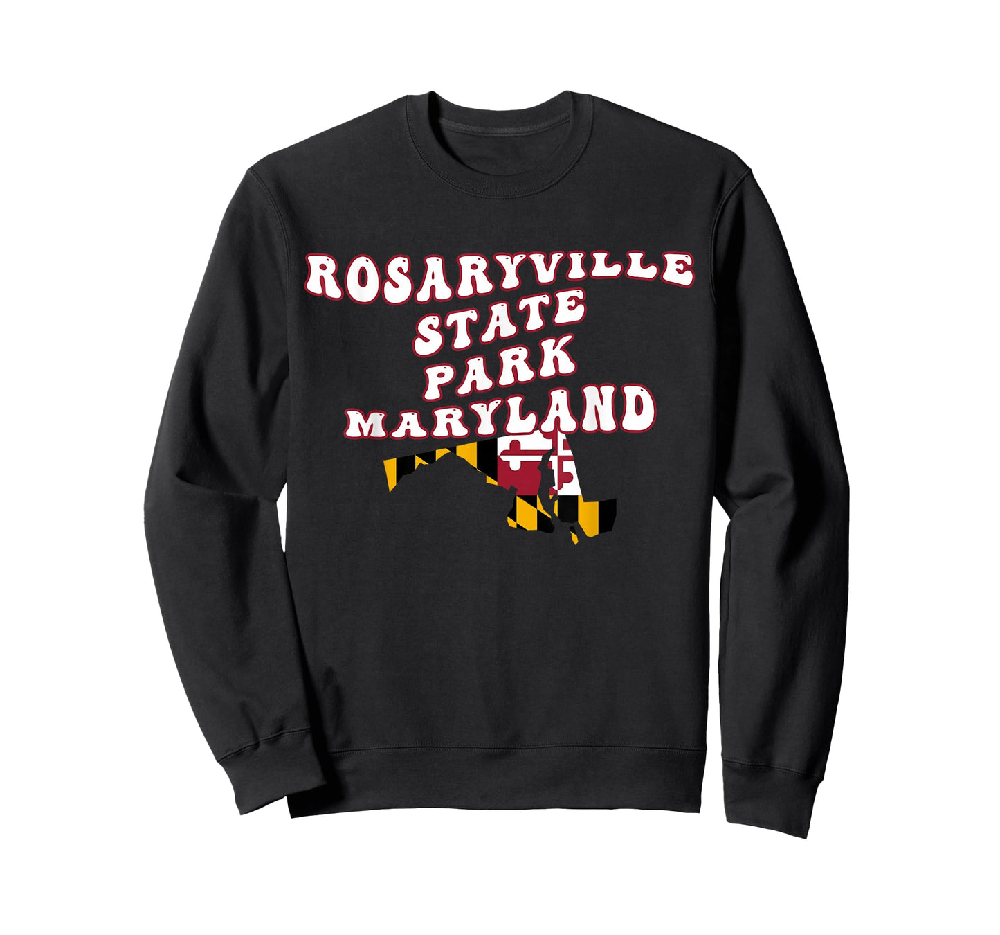 Rosaryville State Park Maryland MD Flag Vacation Souvenir T-Shirt