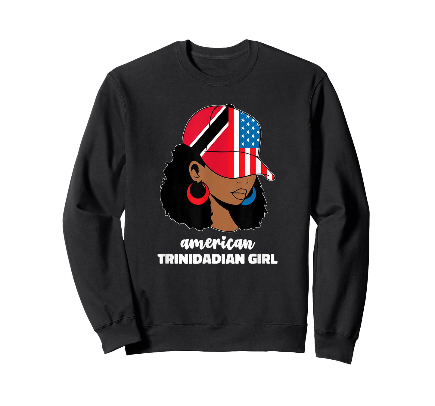 Half American And Trinidadian Usa Trinidad Tobago Flag Trini T-Shirt