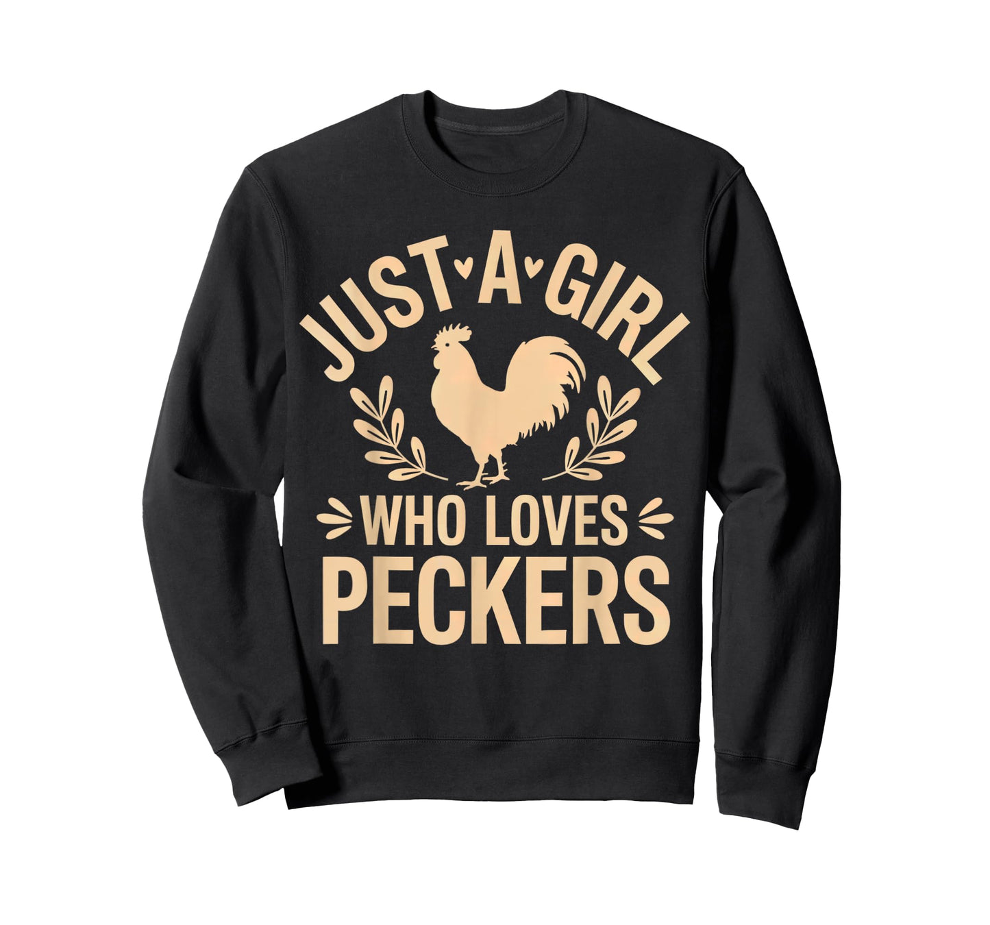 Just a Girl Who Loves Peckers Vintage women Retro T-Shirt