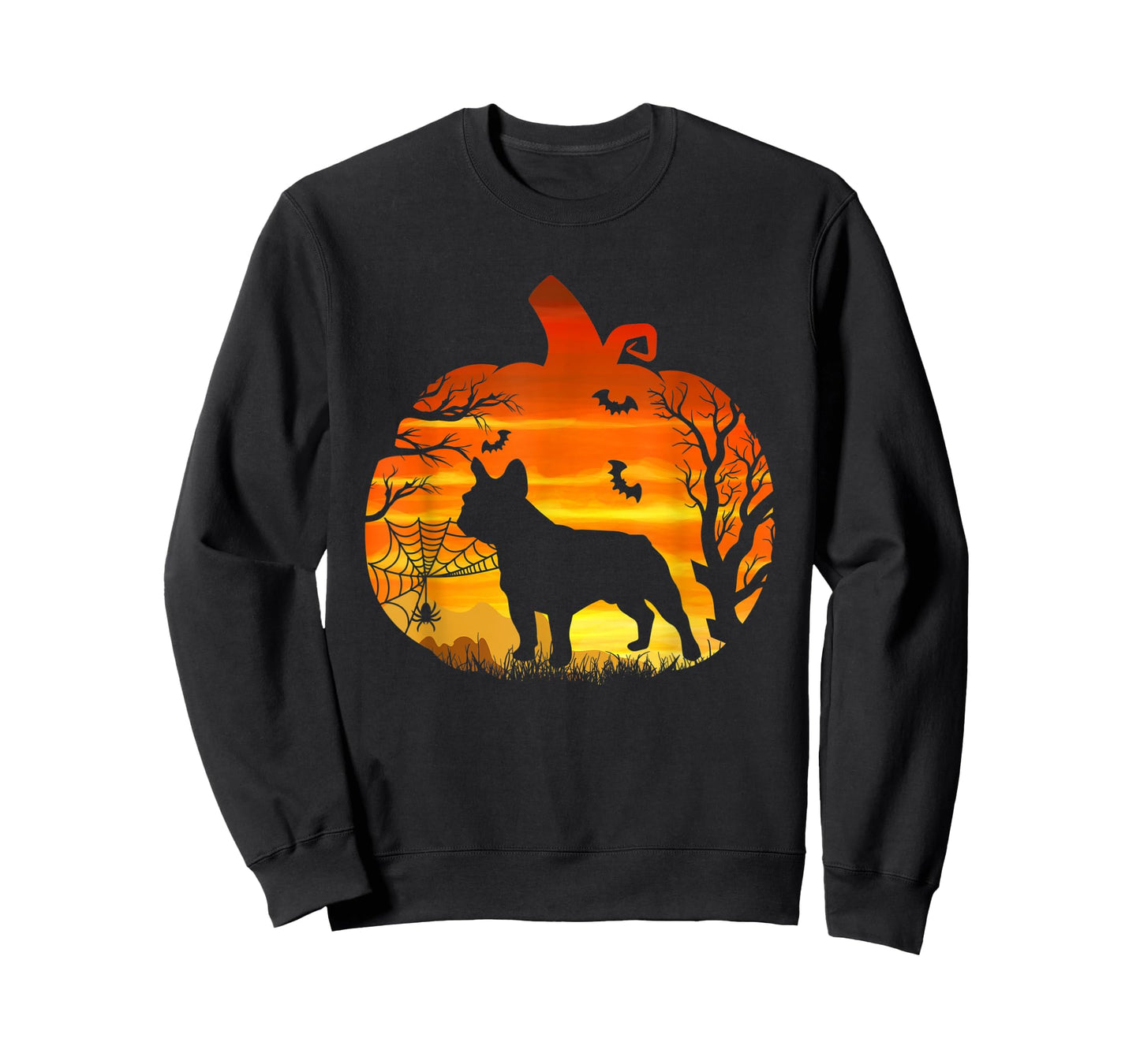 French Bulldog Halloween Costume Pumpkin Frenchie T-Shirt