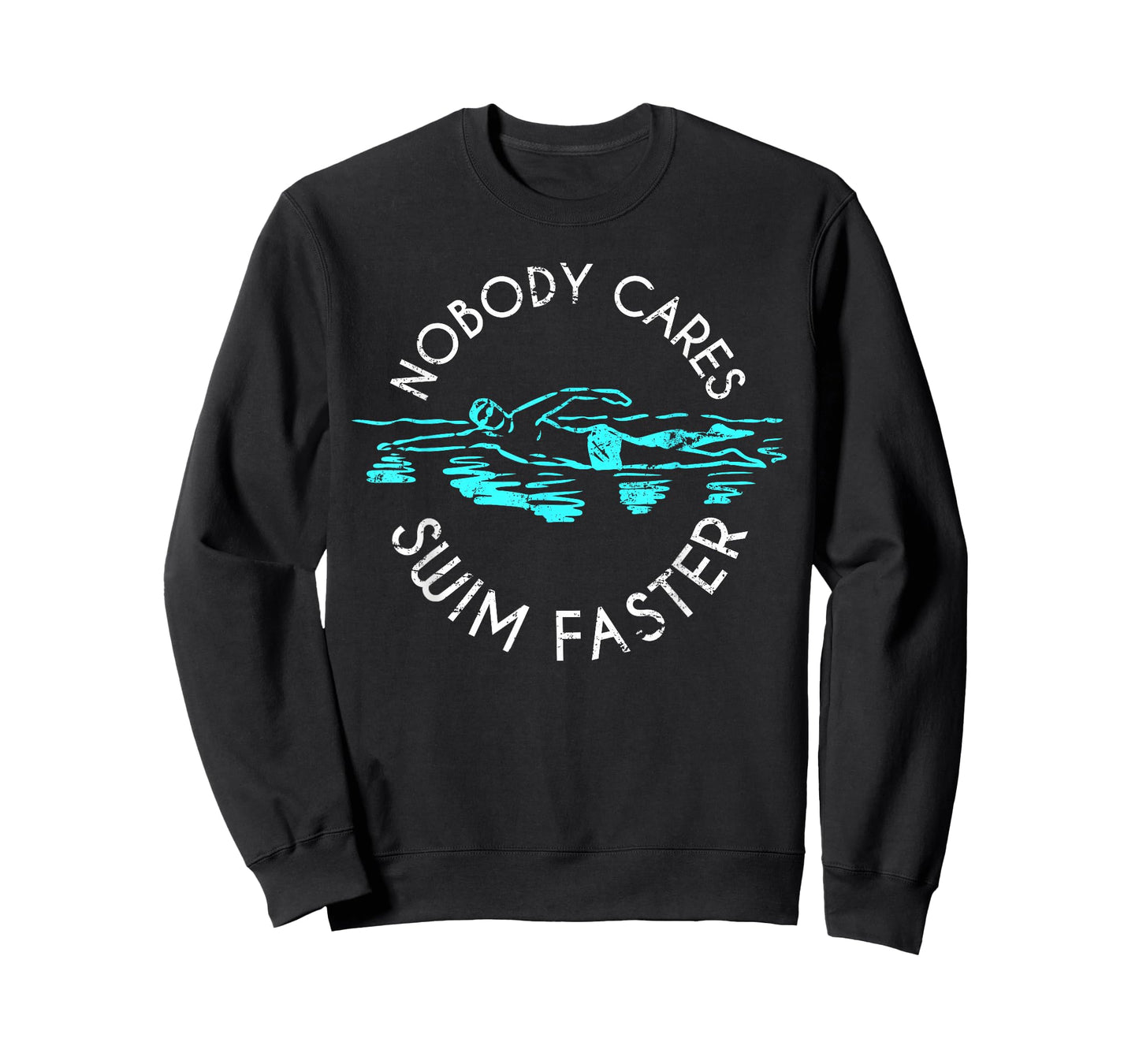 Interested in nobody swim faster fun swimming T-Shirt