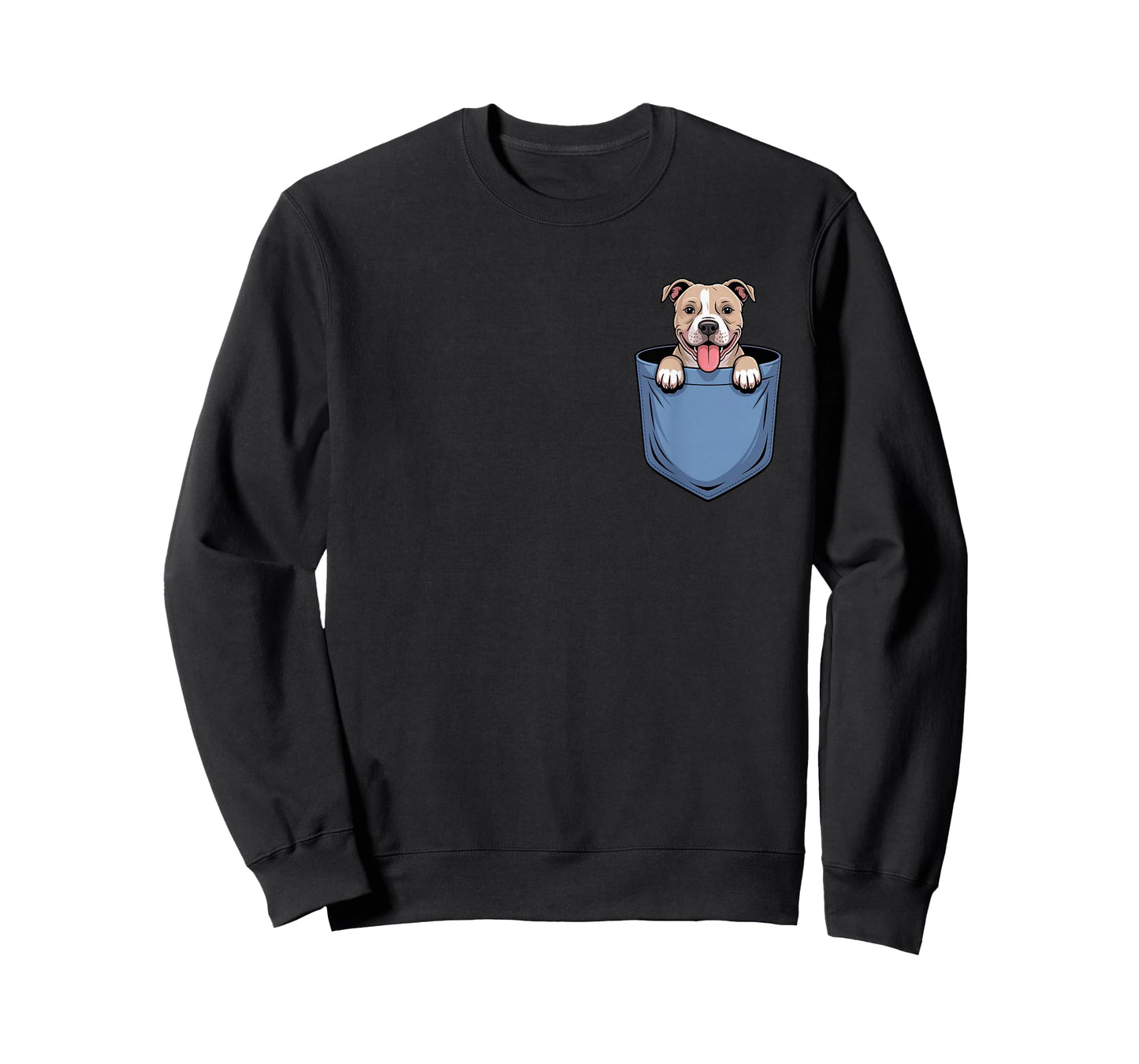 Cute Pocket Pit Bull Lover Pittie Dog Mom T-Shirt