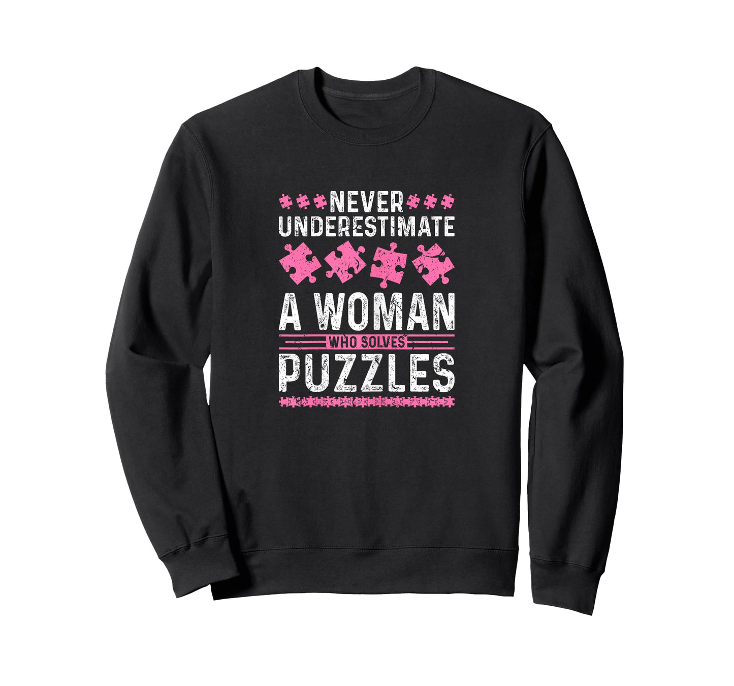 Jigsaw Puzzle Lover Woman Puzzle T-Shirt