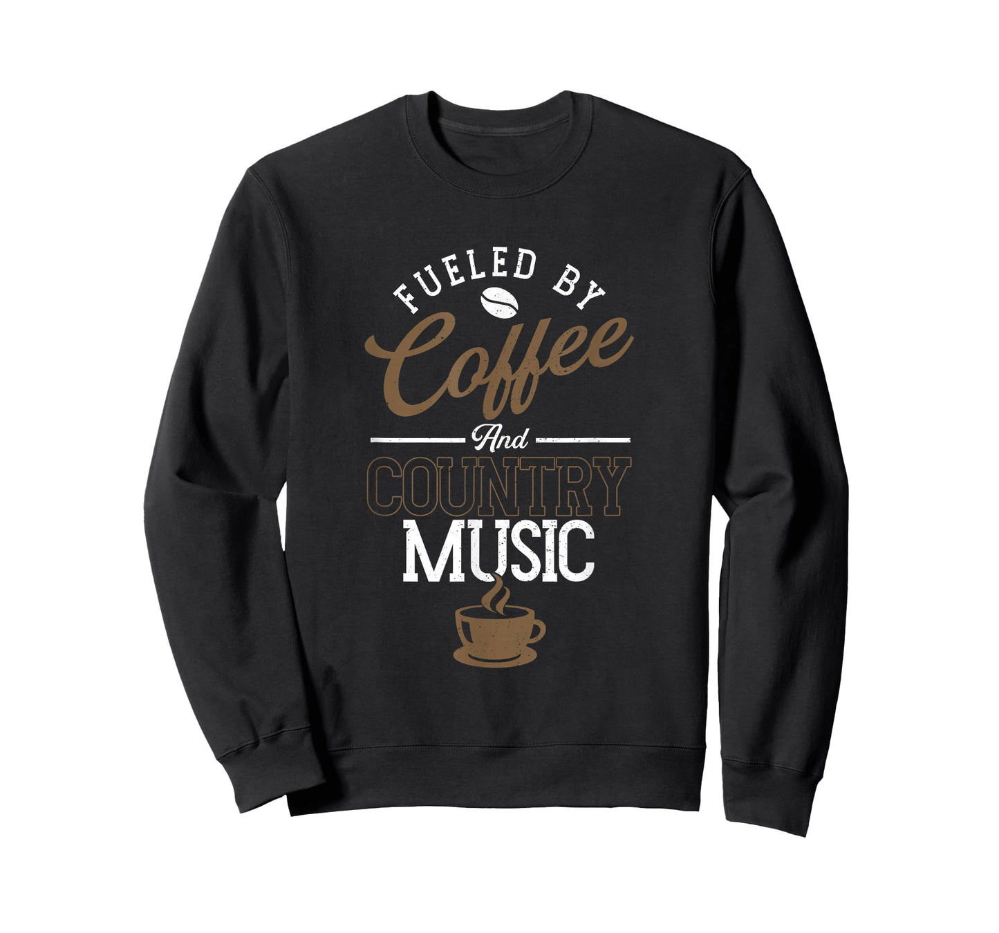 Fueled By Coffee And Country Music | Line Dancing T-Shirt
