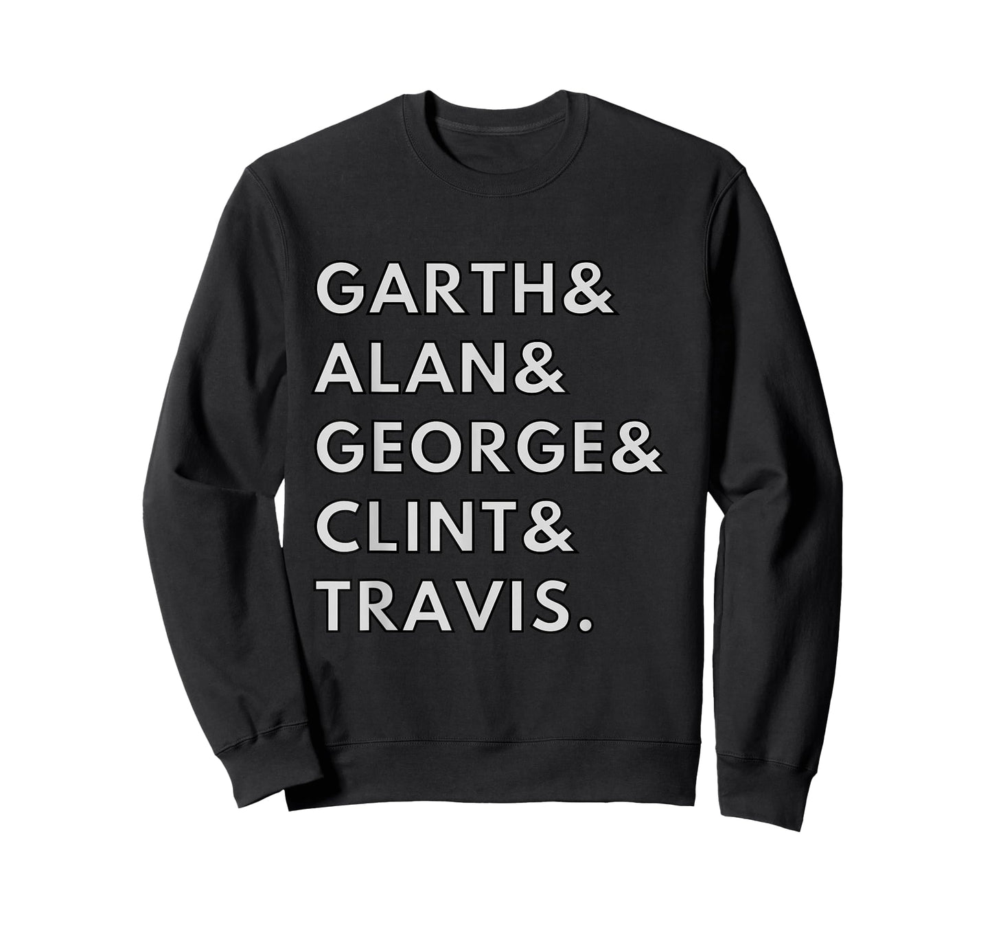 90s Country Men Singers Garth & Clint Alan George Travis T-Shirt