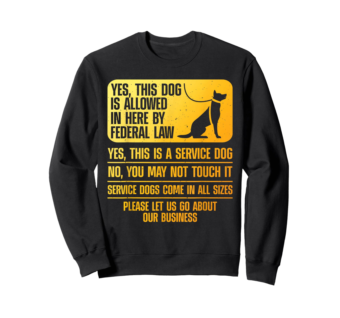 Service Dog Design for Men Women Assistance Dog Service Dog T-Shirt