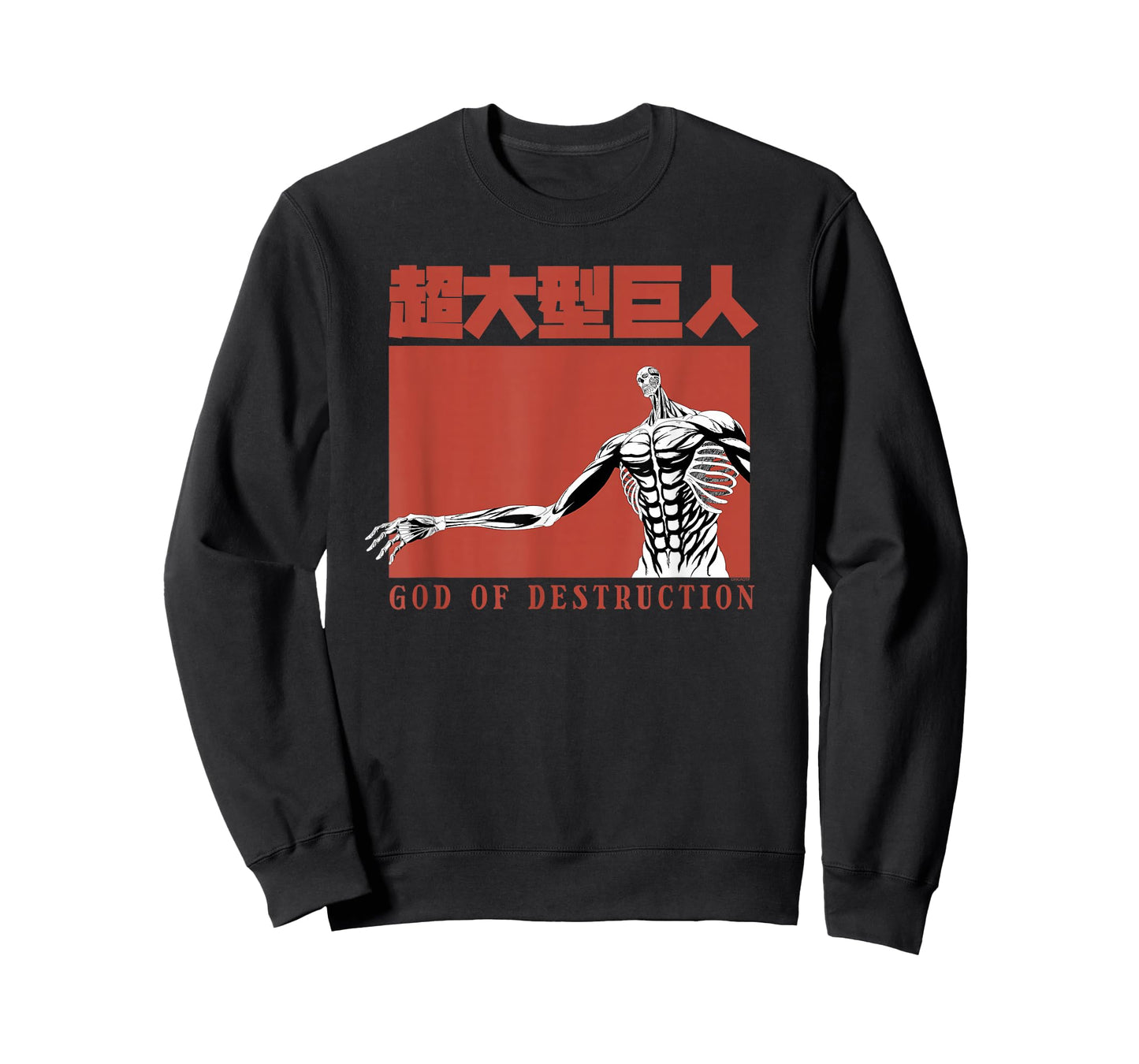 Attack on Titan Season 4 God of Destruction Titan AOT Anime T-Shirt