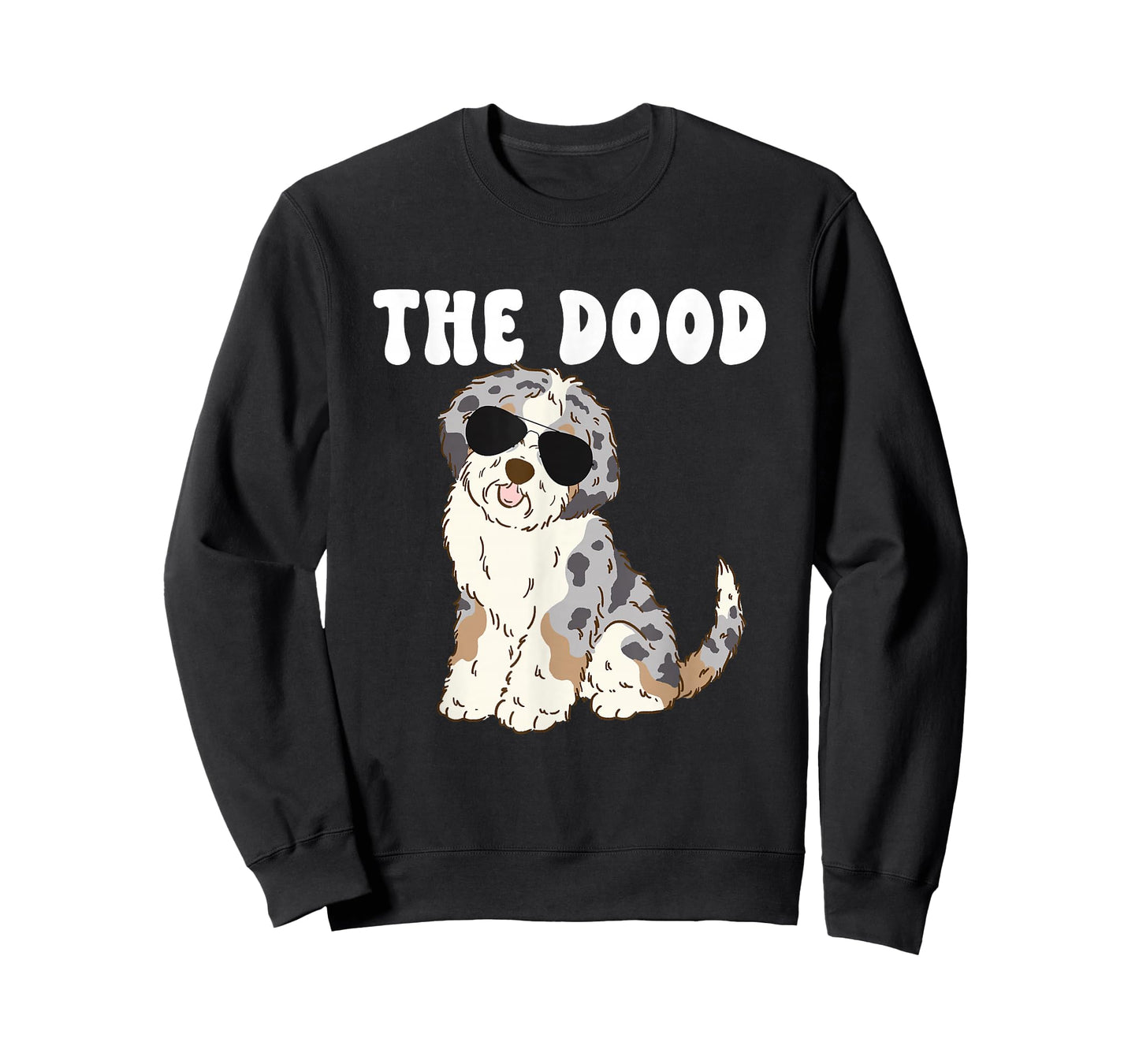The Dood Mom Blue Merle Aussiedoodle Doodle Dog Dad T-Shirt