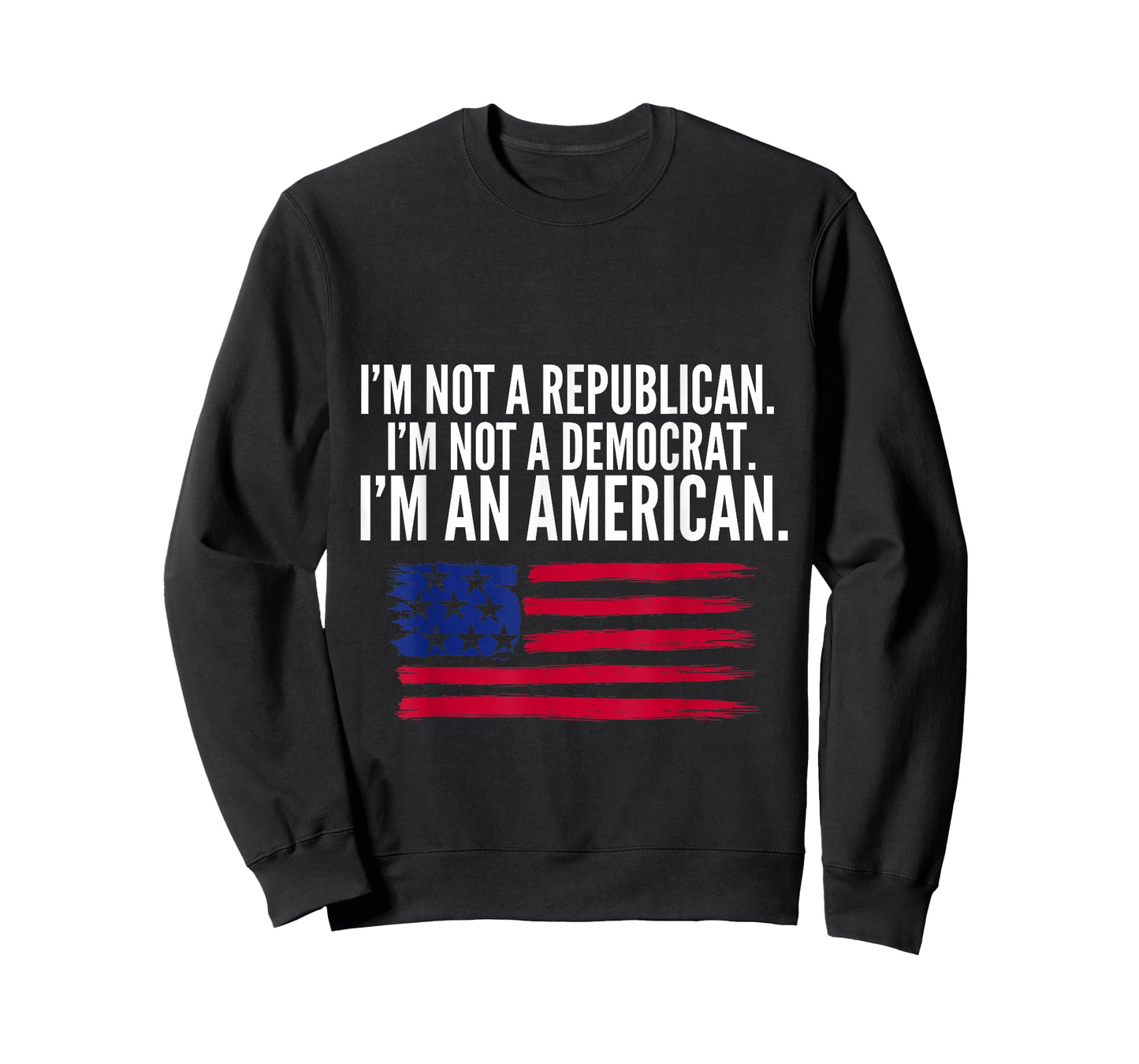 Independent Voter Not Republican, Not Democrat, American T-Shirt