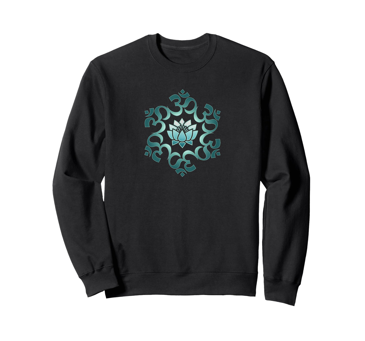 Om, mantra, symbol, mandala, lotus flower, Buddhism, yoga T-Shirt